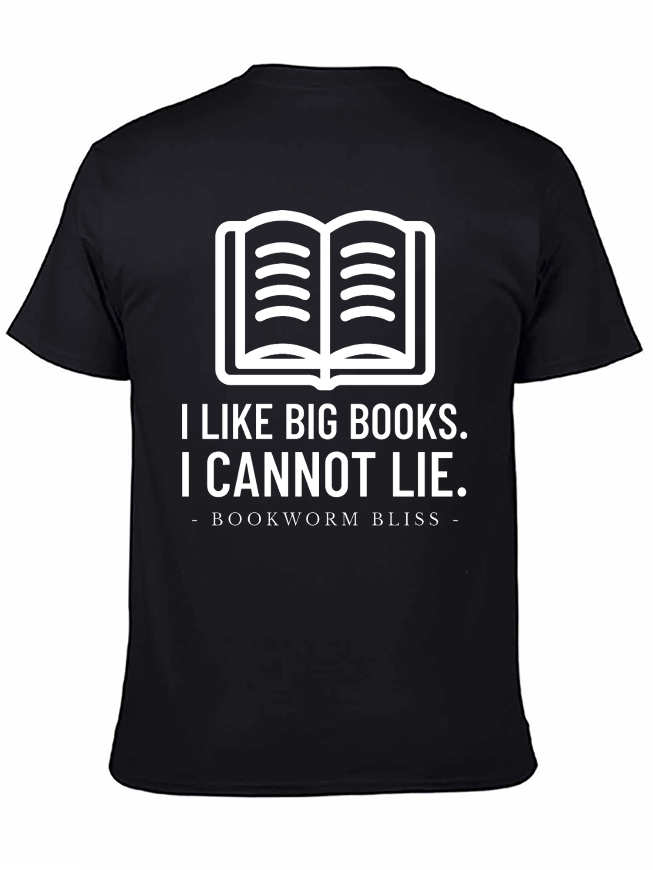 Bookworm Bliss Tee: I Like Big Books T-Shirt