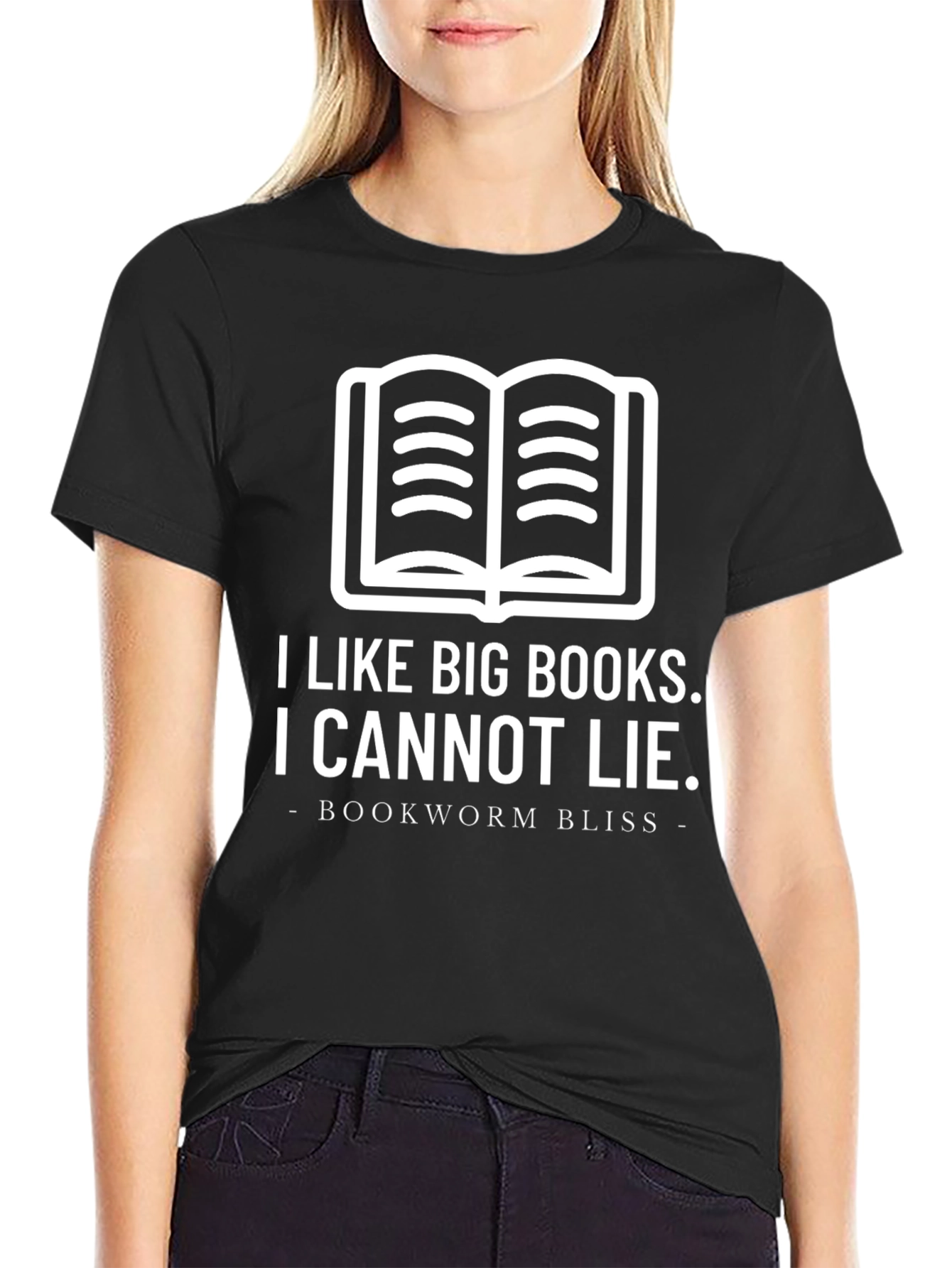 Bookworm Bliss Tee: I Like Big Books T-Shirt