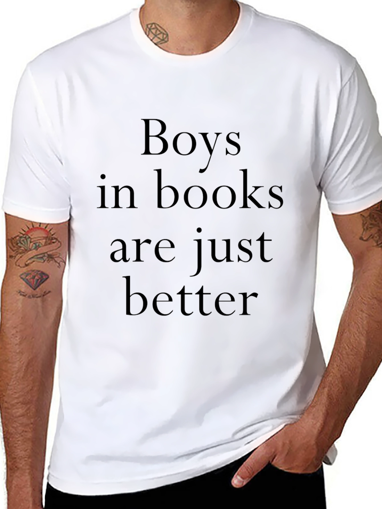 Boys in Books Are Just Better Tee