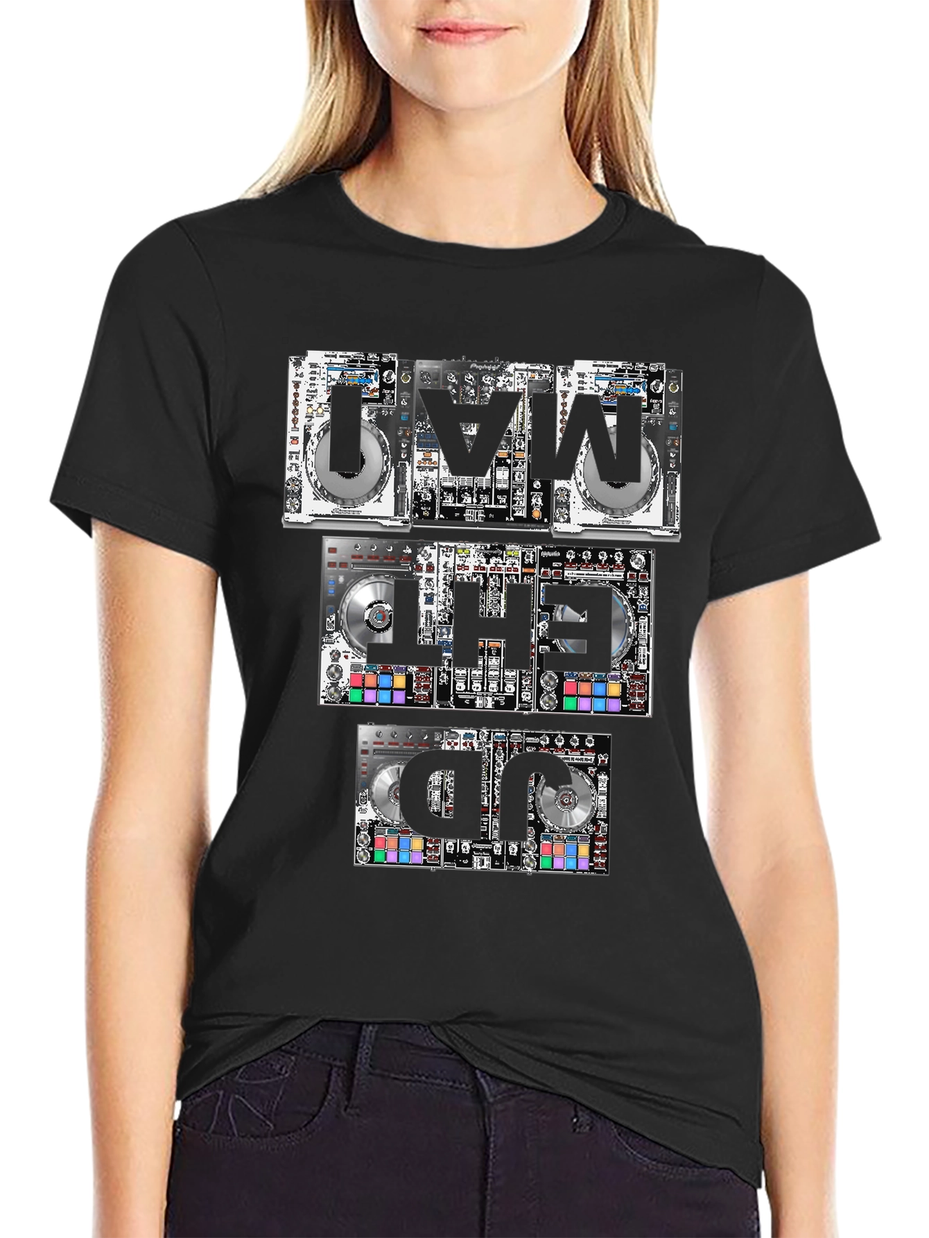 DJ Mixer Graphic T-Shirt - Music Lovers Tee