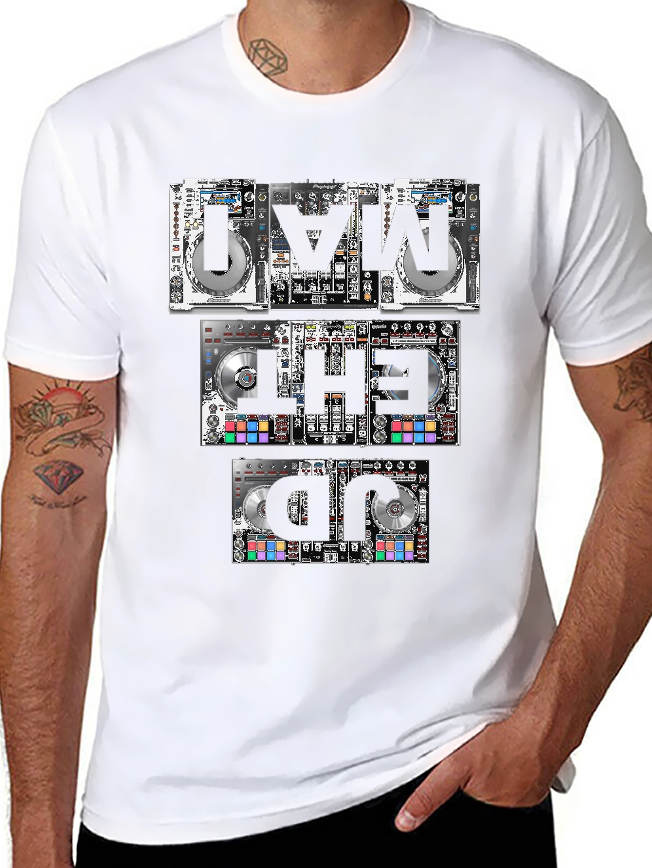 DJ Mixer Graphic T-Shirt - Music Lovers Tee