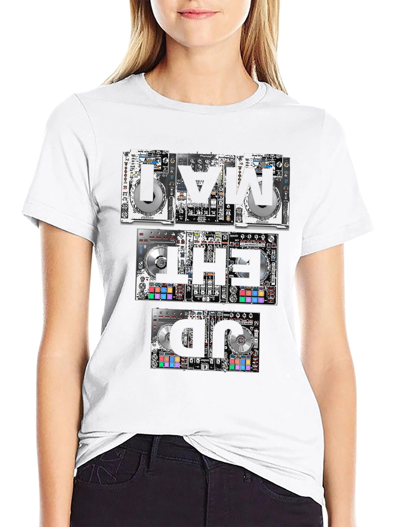 DJ Mixer Graphic T-Shirt - Music Lovers Tee