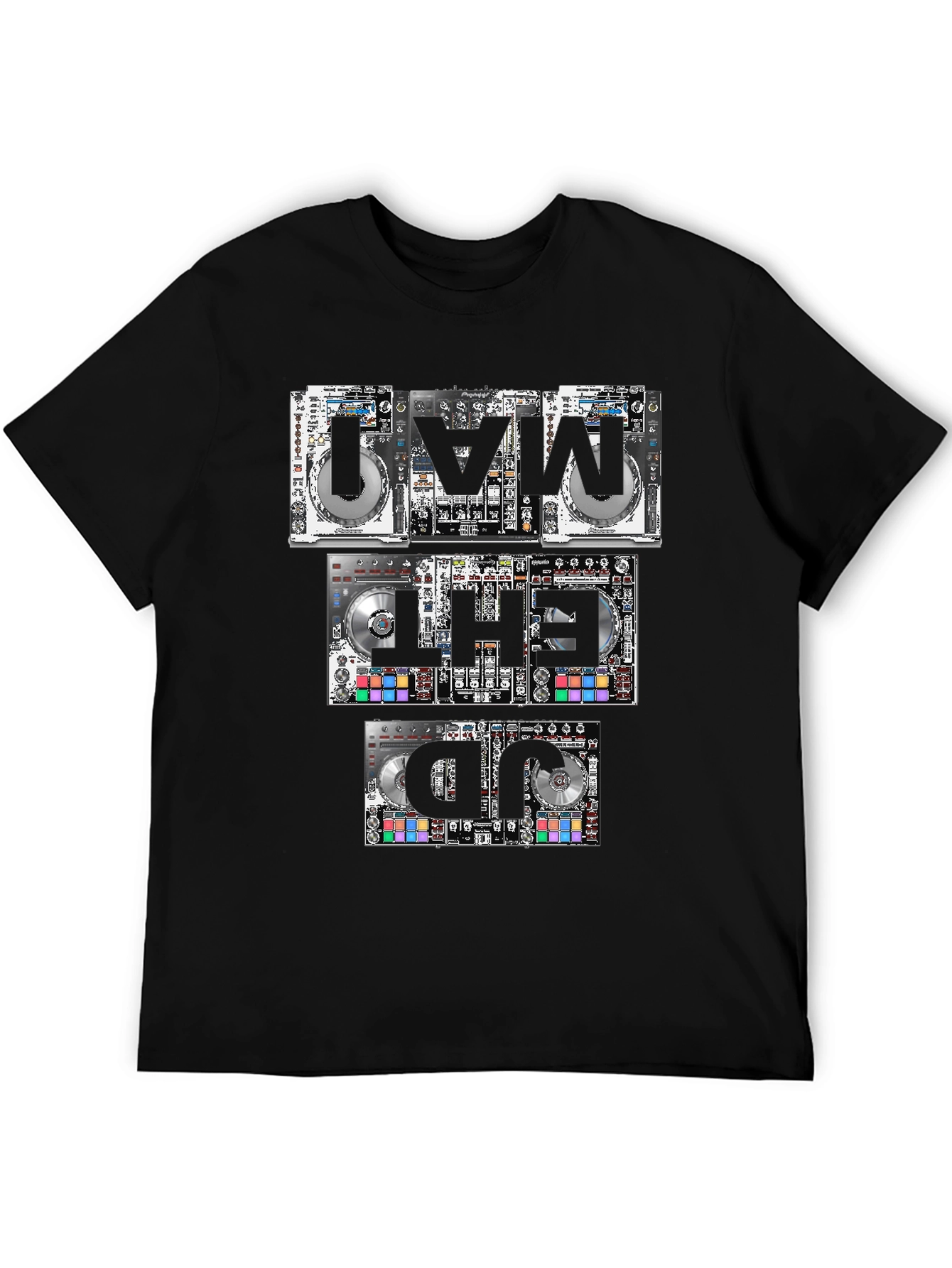 DJ Mixer Graphic T-Shirt - Music Lovers Tee