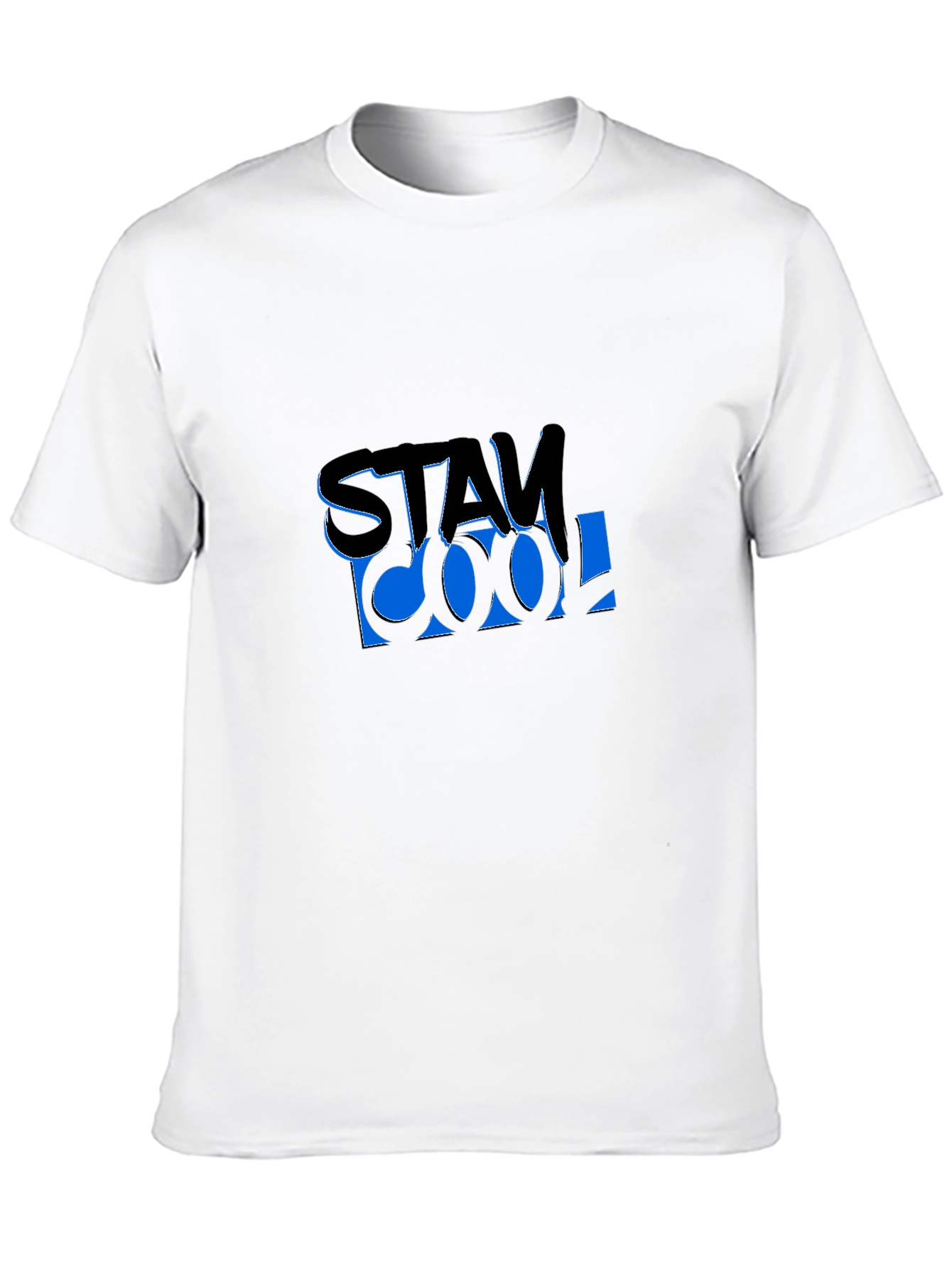Stay Cool Graphic T-Shirt - Black