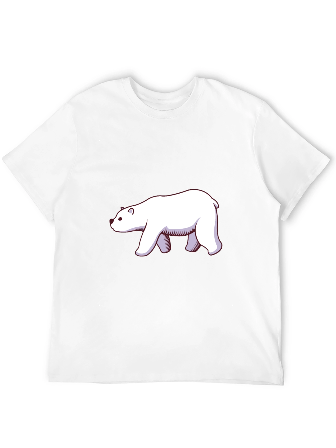 Cool Bear Graphic Tee - Black Cotton T-Shirt