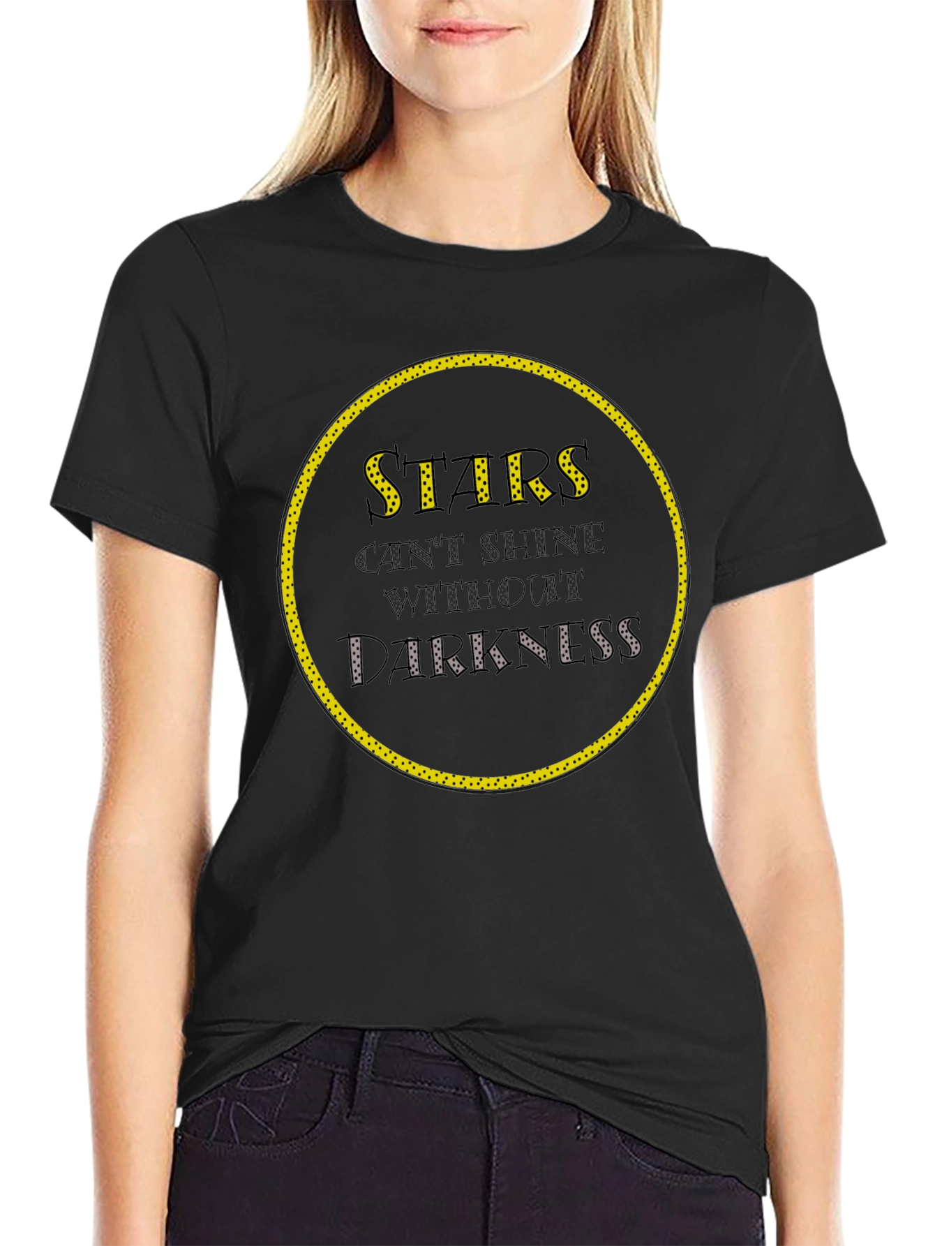 Stars Cant Shine Without Darkness Graphic Tee
