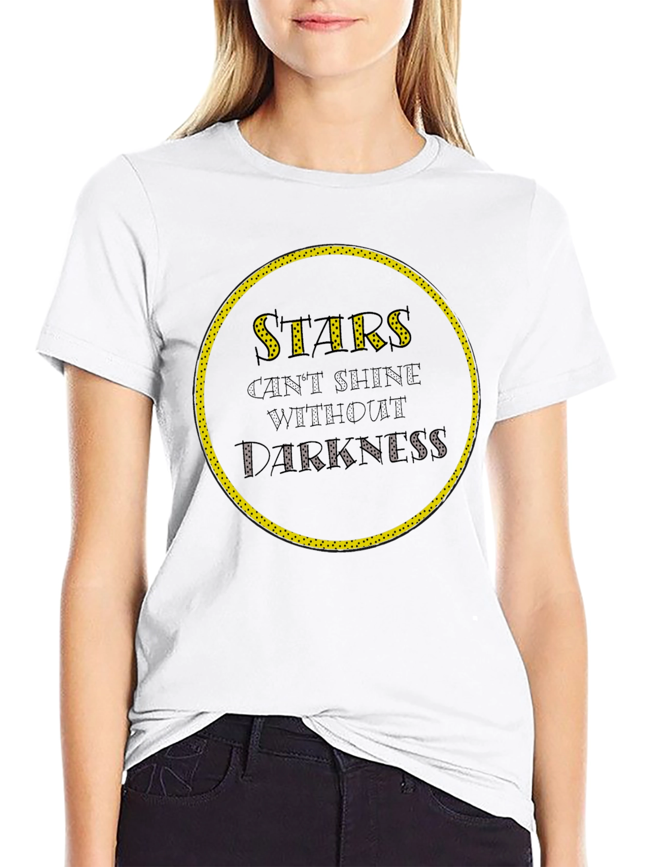 Stars Cant Shine Without Darkness Graphic Tee