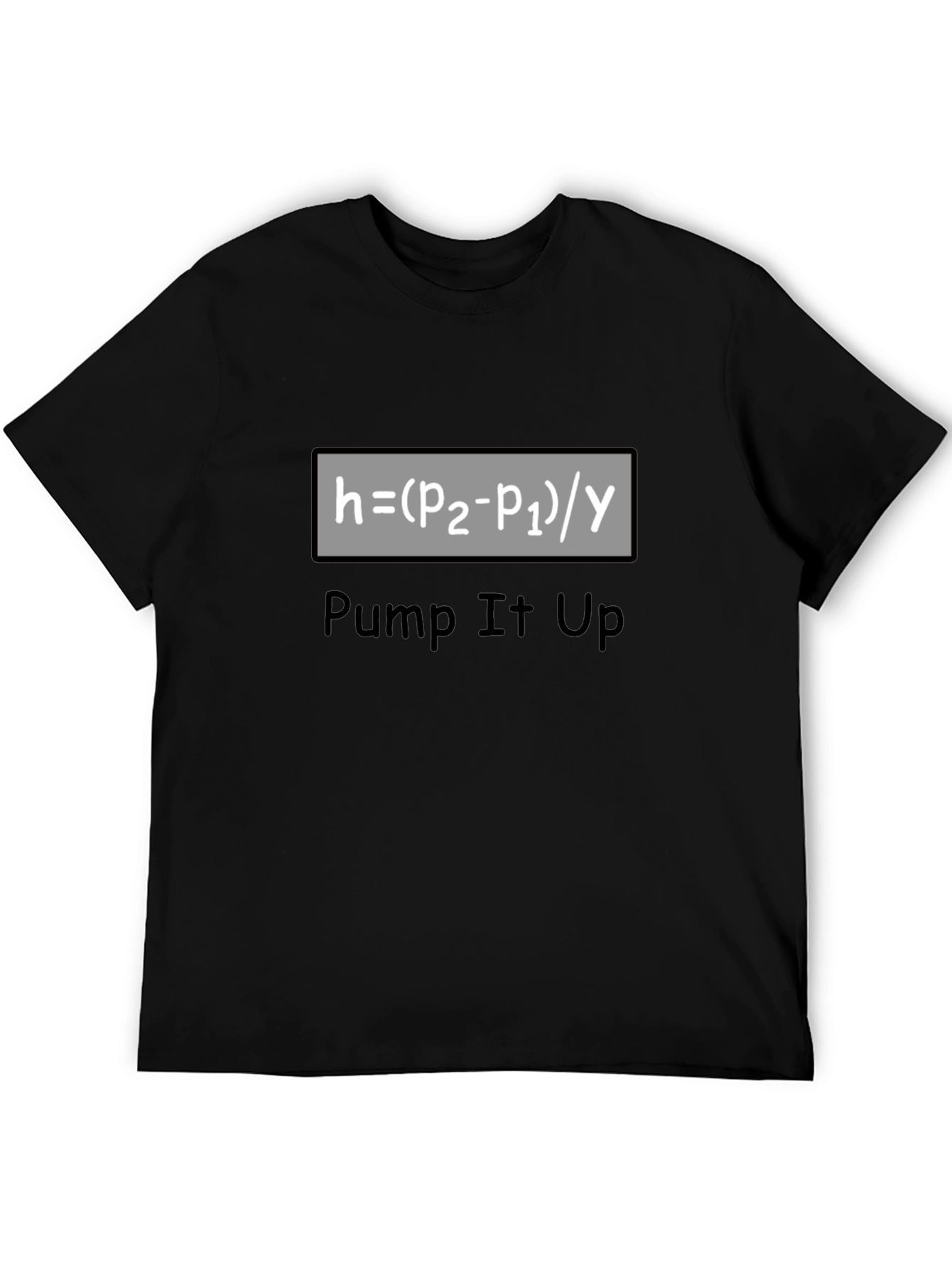 Pump It Up Equation Graphic T-Shirt