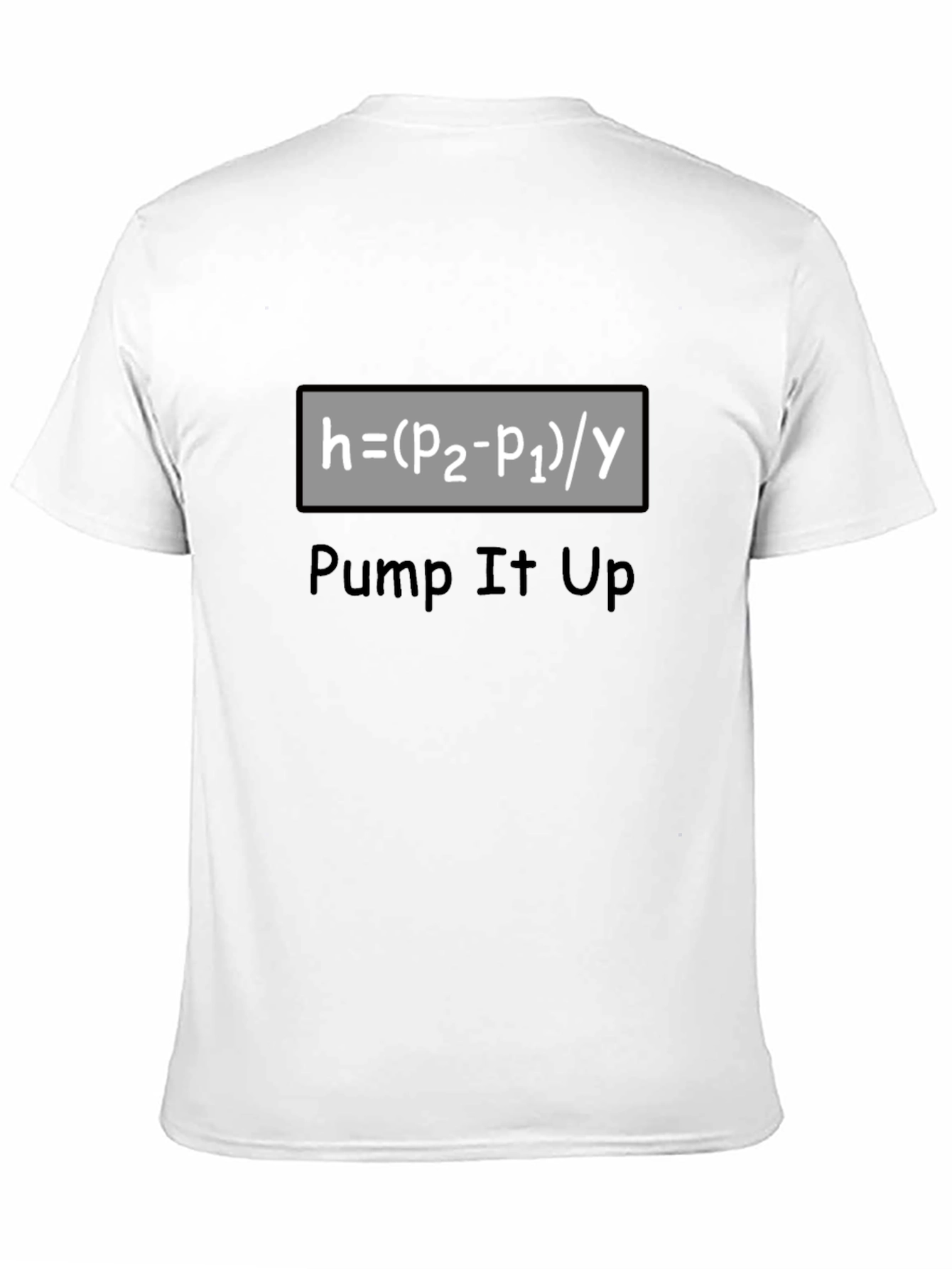 Pump It Up Equation Graphic T-Shirt