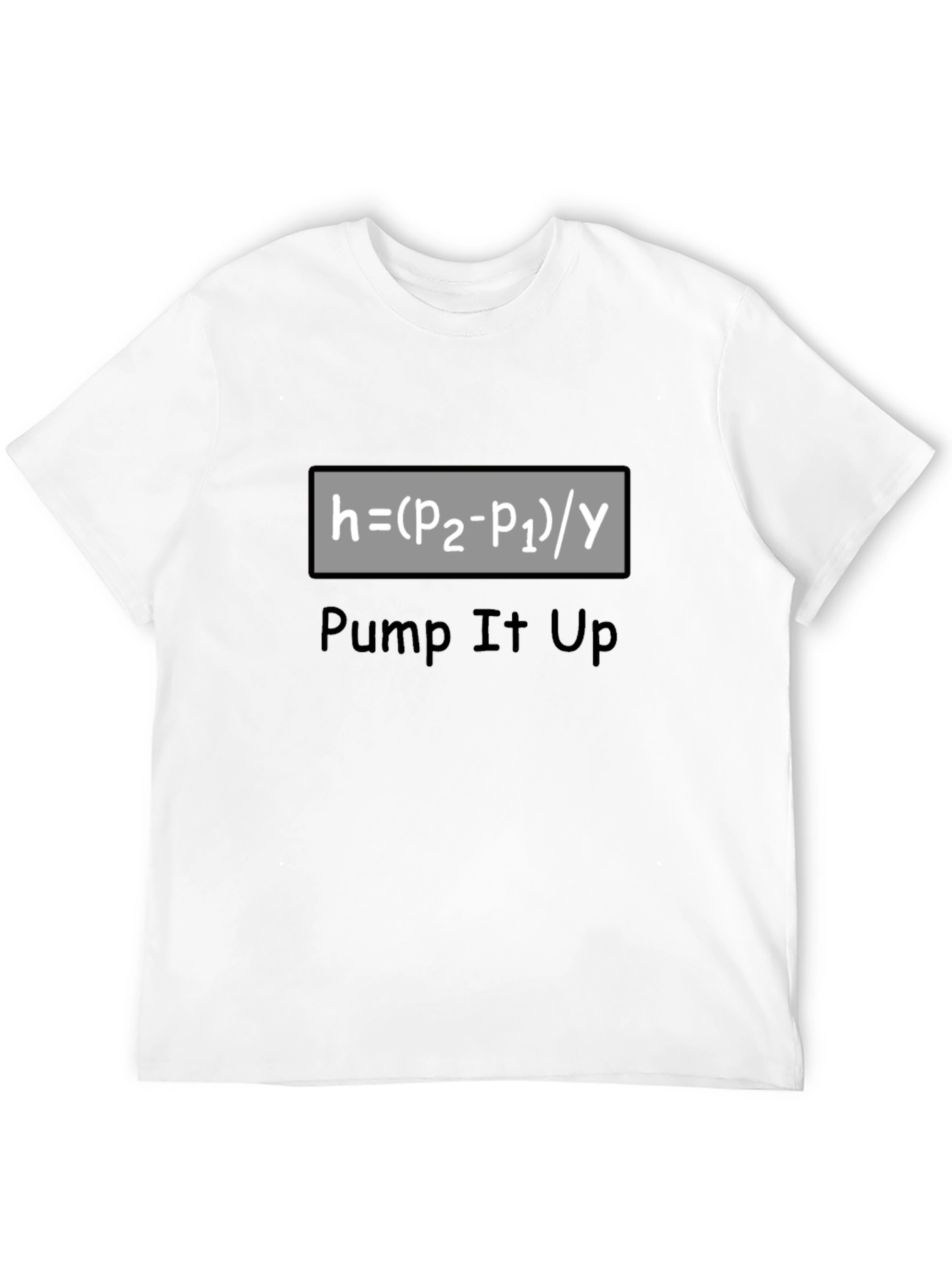 Pump It Up Equation Graphic T-Shirt