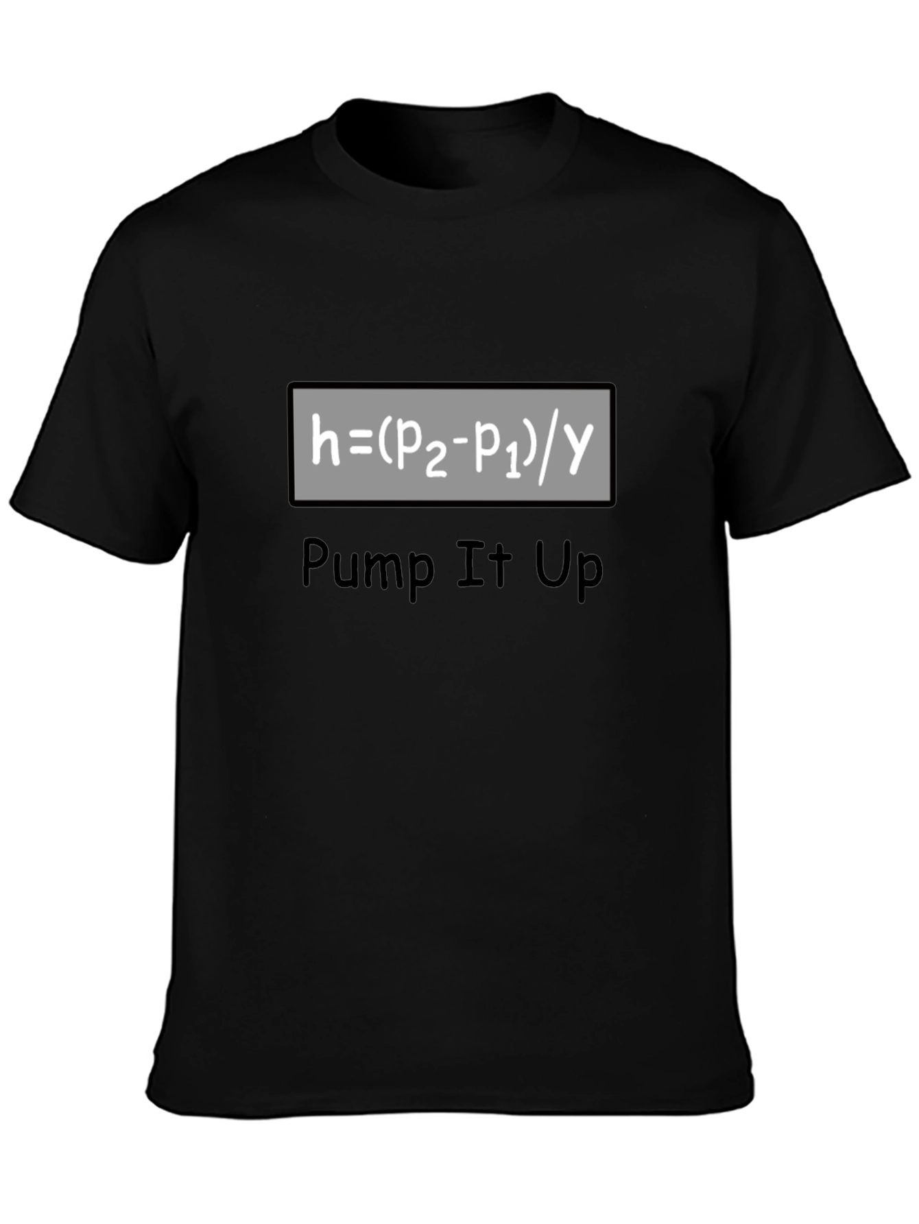 Pump It Up Equation Graphic T-Shirt