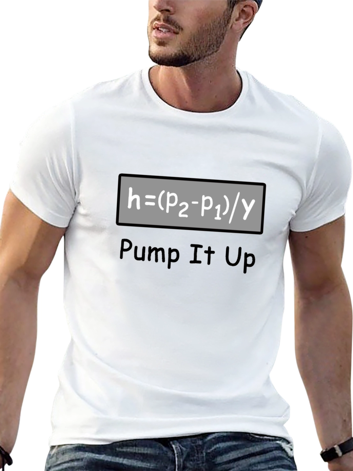Pump It Up Equation Graphic T-Shirt