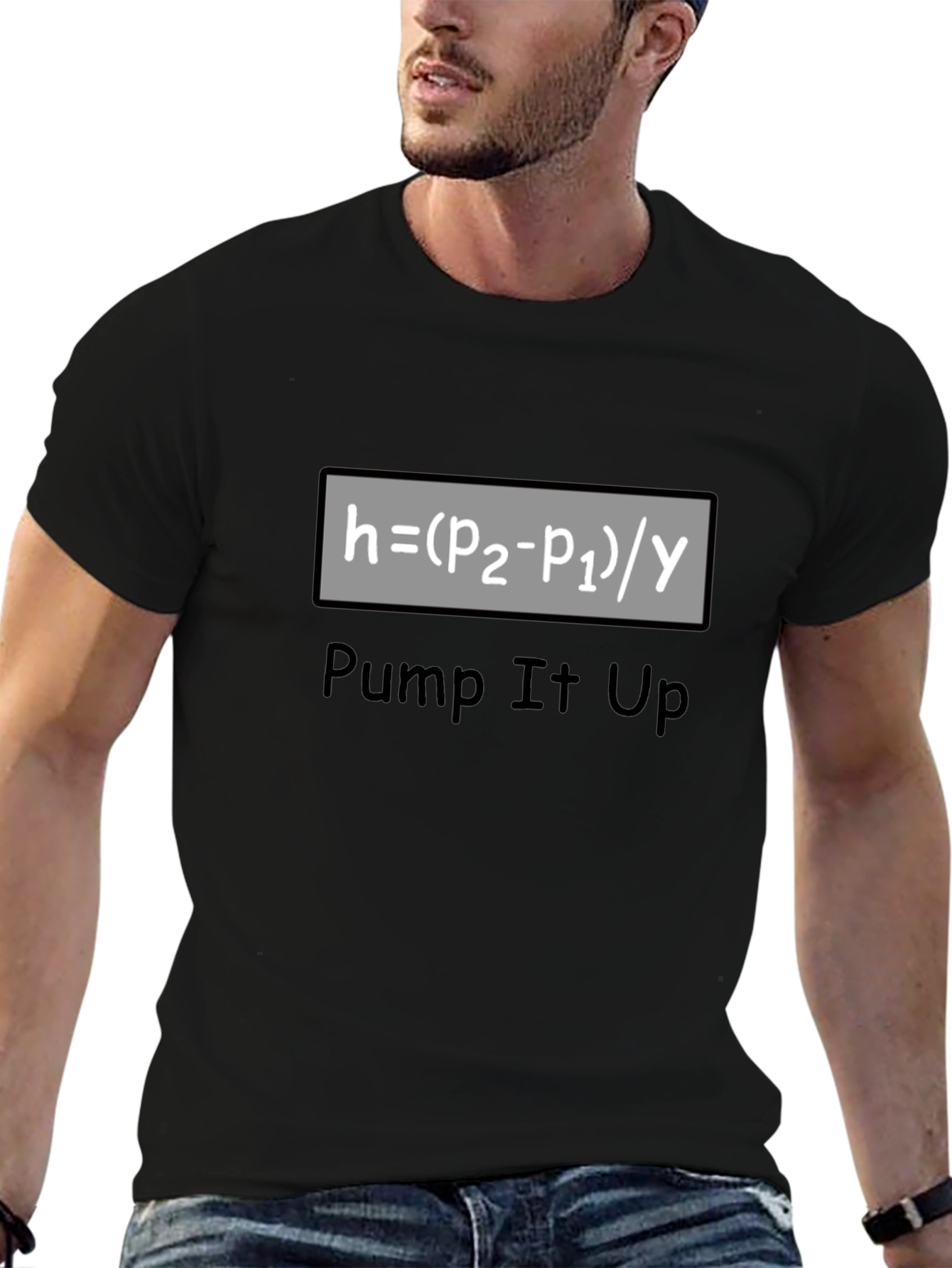 Pump It Up Equation Graphic T-Shirt