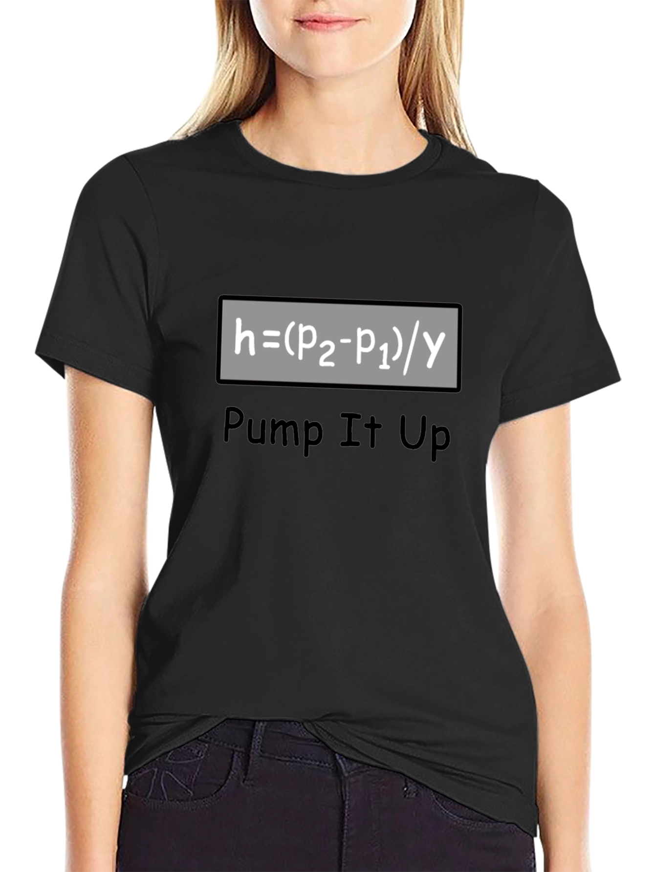 Pump It Up Equation Graphic T-Shirt