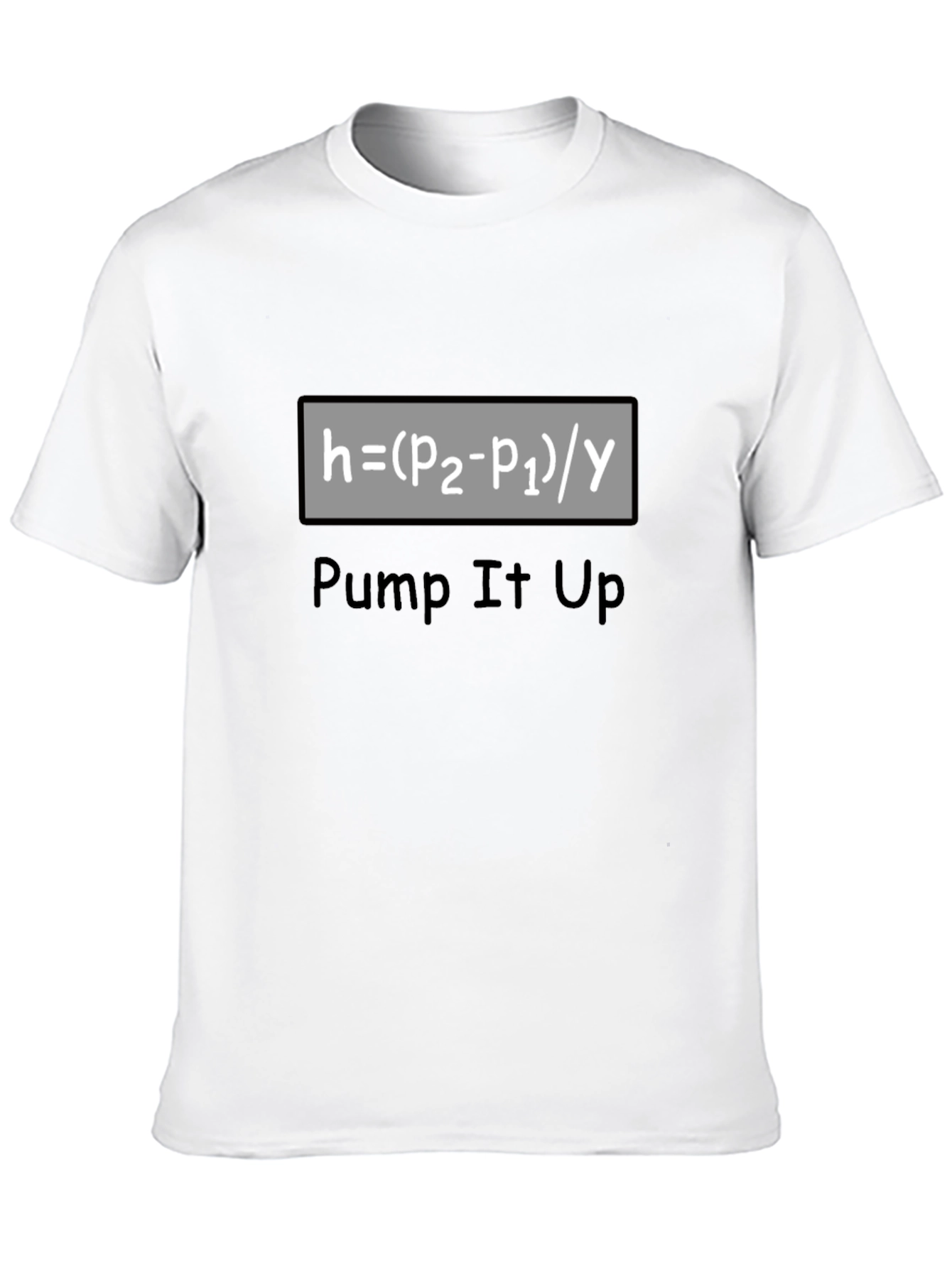 Pump It Up Equation Graphic T-Shirt