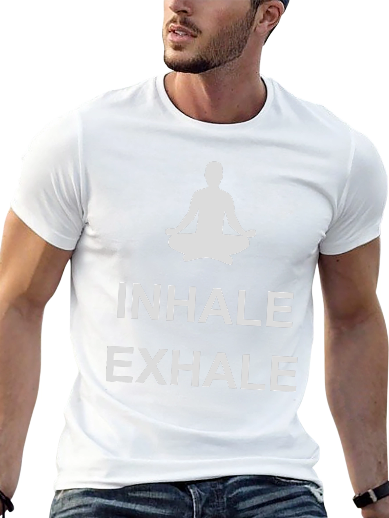 Inhale Exhale Yoga Meditation T-Shirt