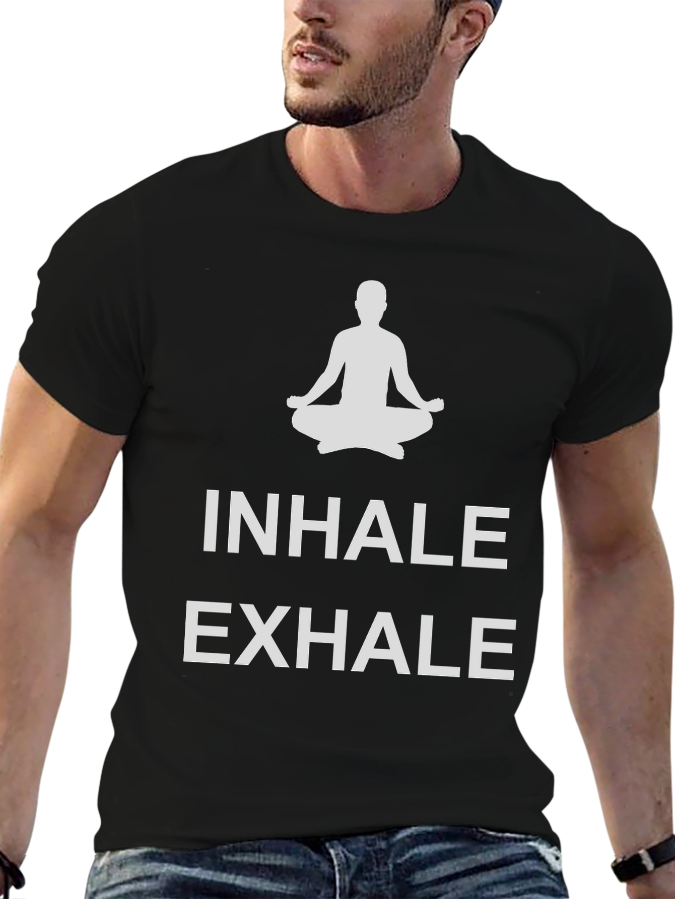 Inhale Exhale Yoga Meditation T-Shirt