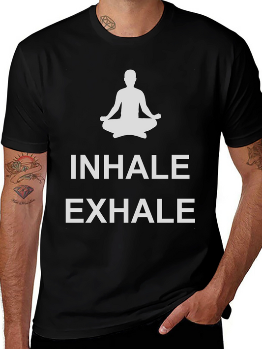 Inhale Exhale Yoga Meditation T-Shirt