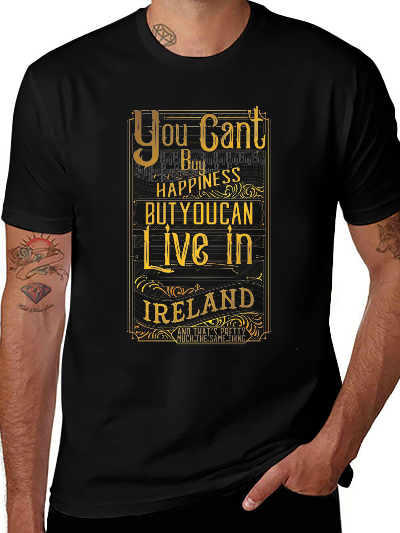 Funny Ireland Graphic Tee