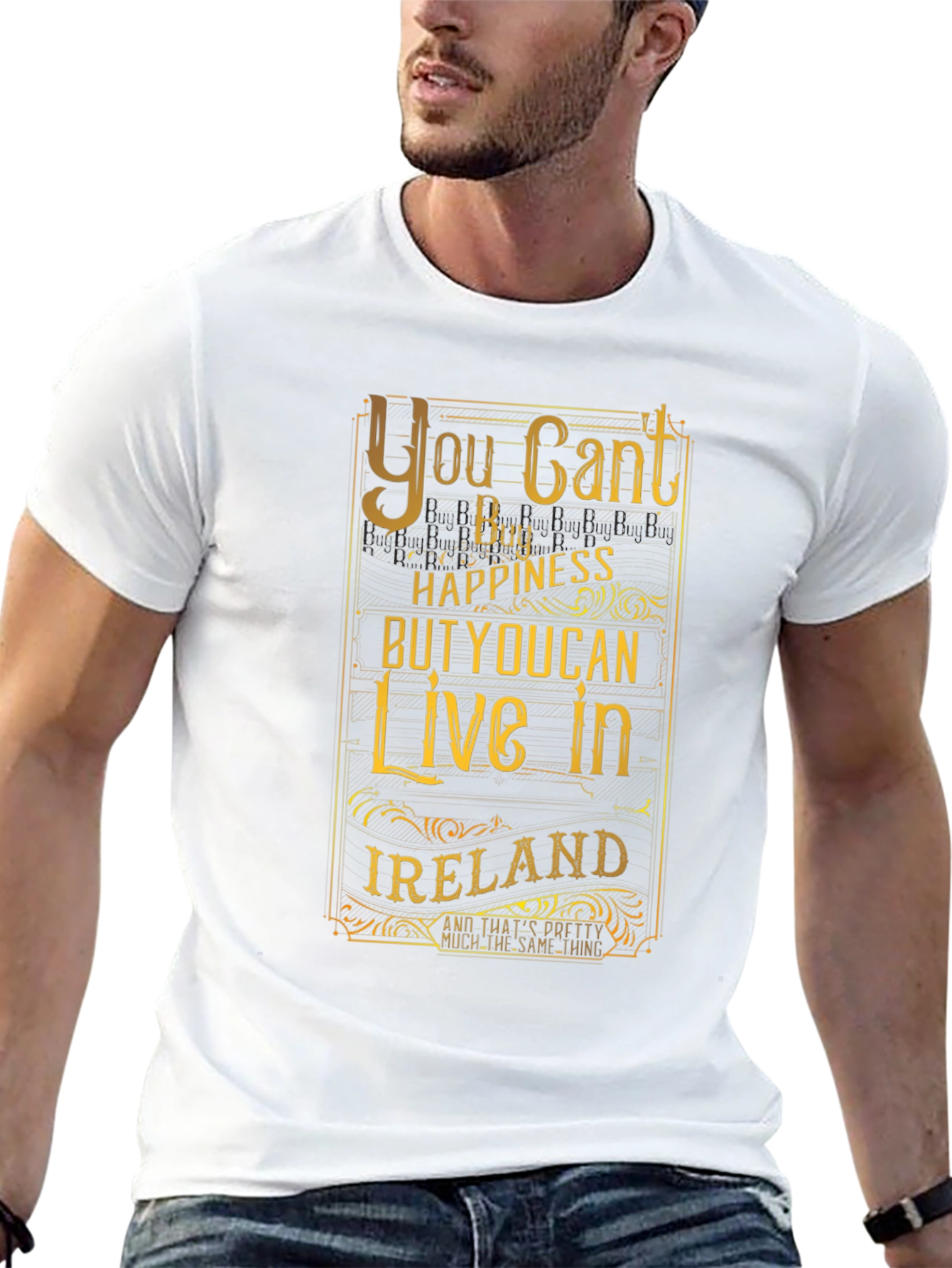 Funny Ireland Graphic Tee