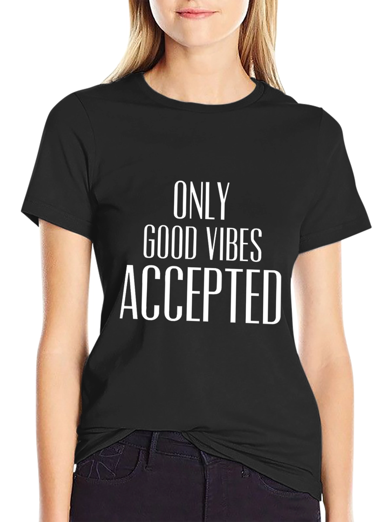Only Good Vibes Accepted Graphic Tee