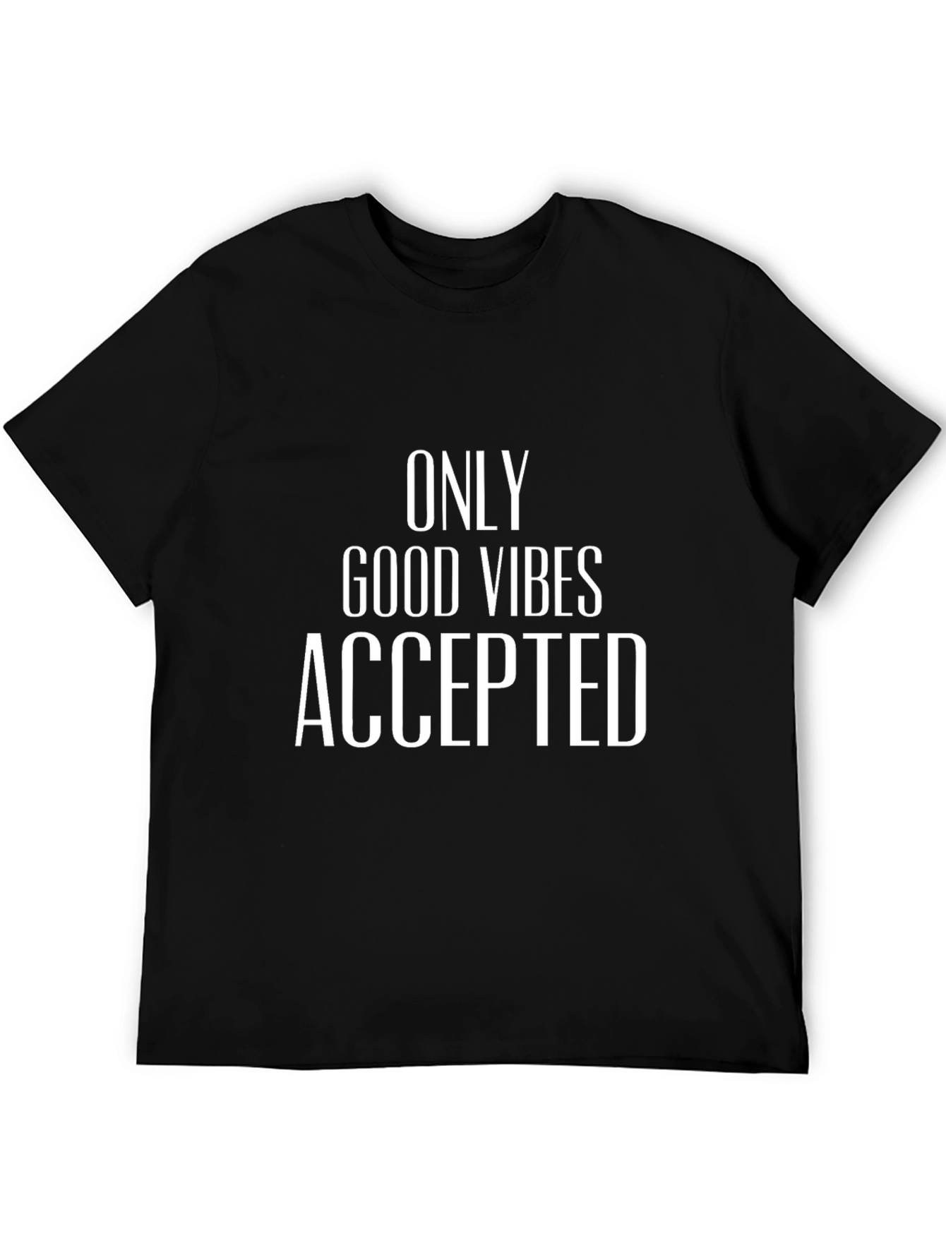 Only Good Vibes Accepted Graphic Tee