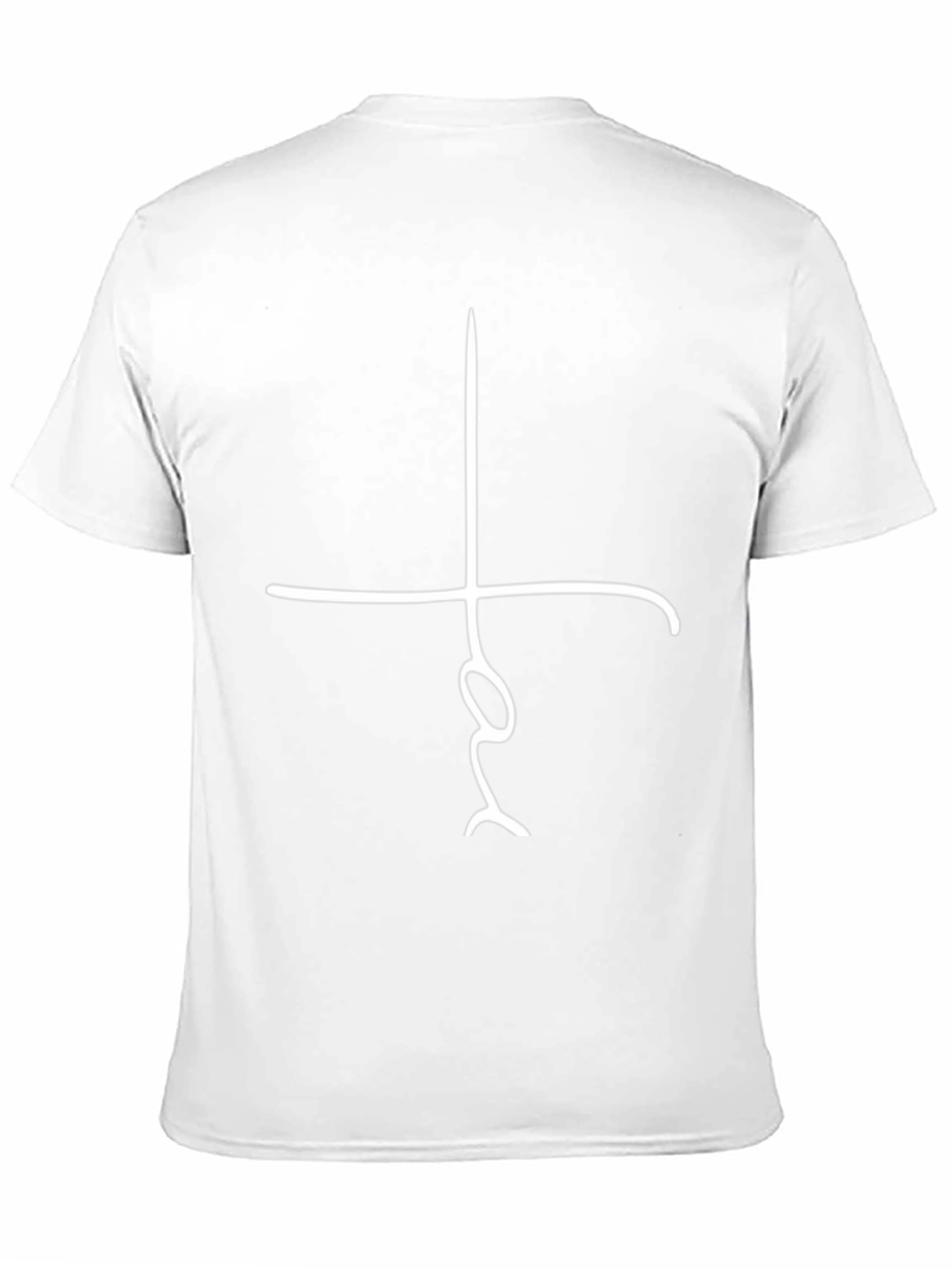 Faith Symbol T-Shirt - Stylish Religious Apparel