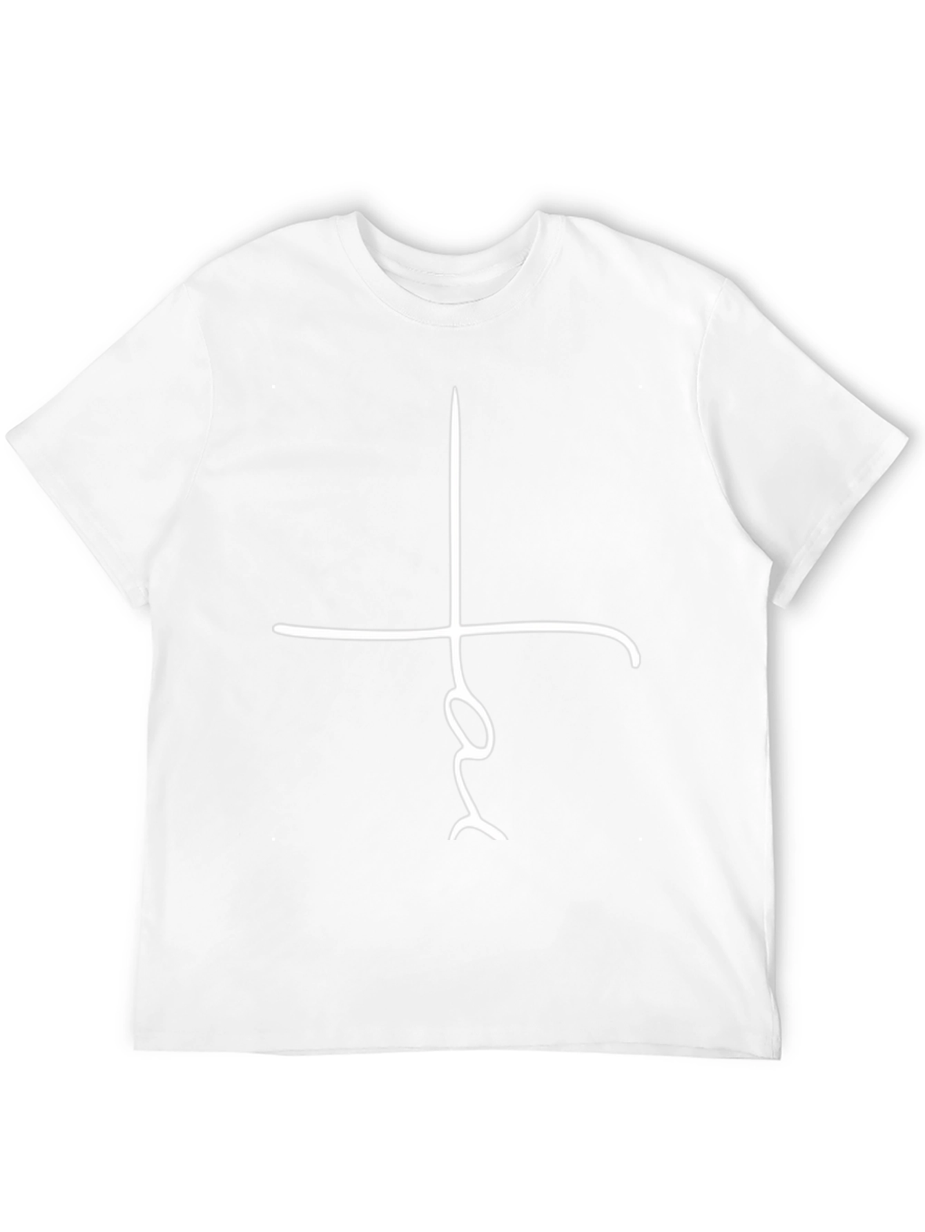 Faith Symbol T-Shirt - Stylish Religious Apparel