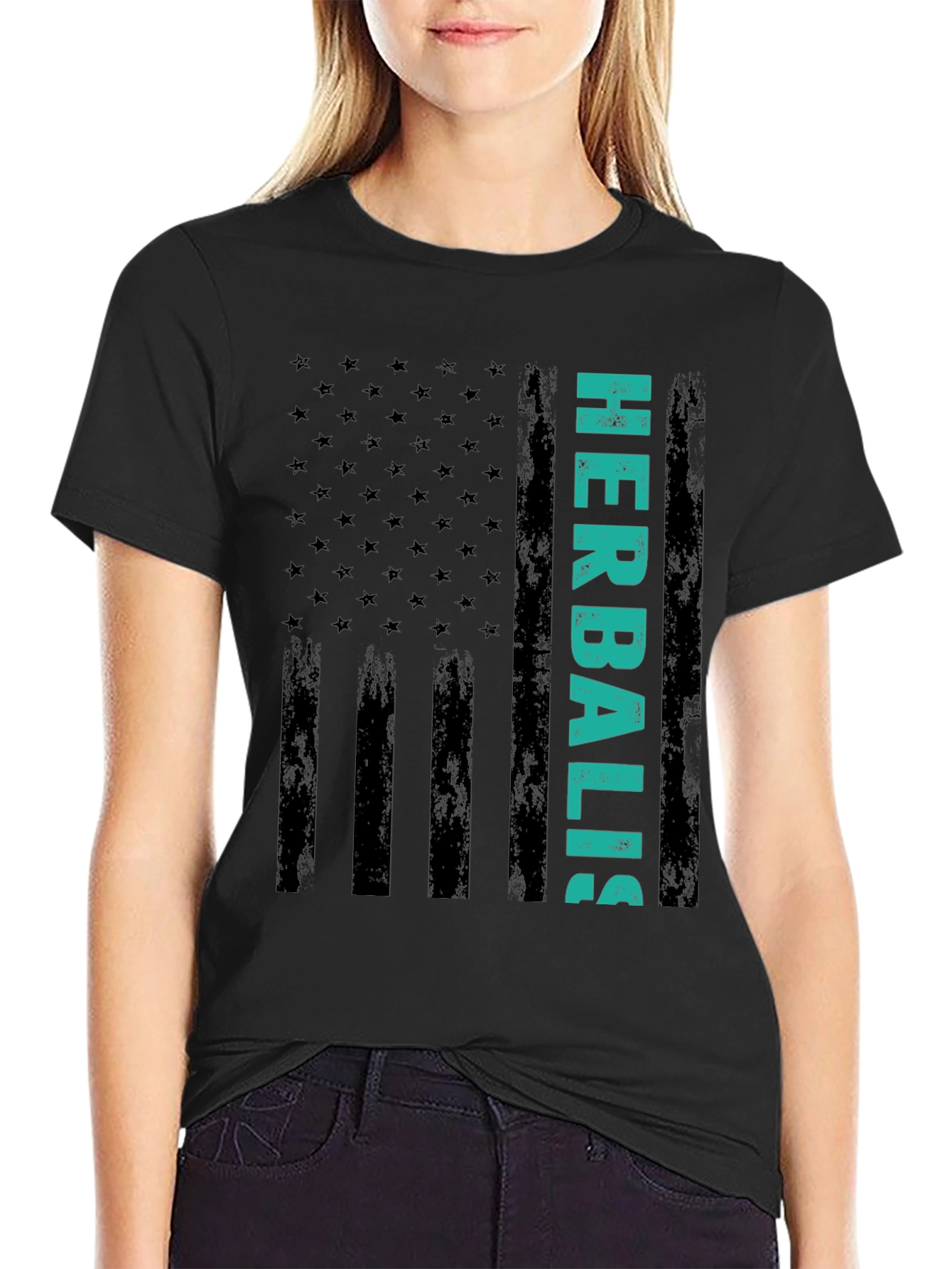 Herbalist American Flag Graphic Tee