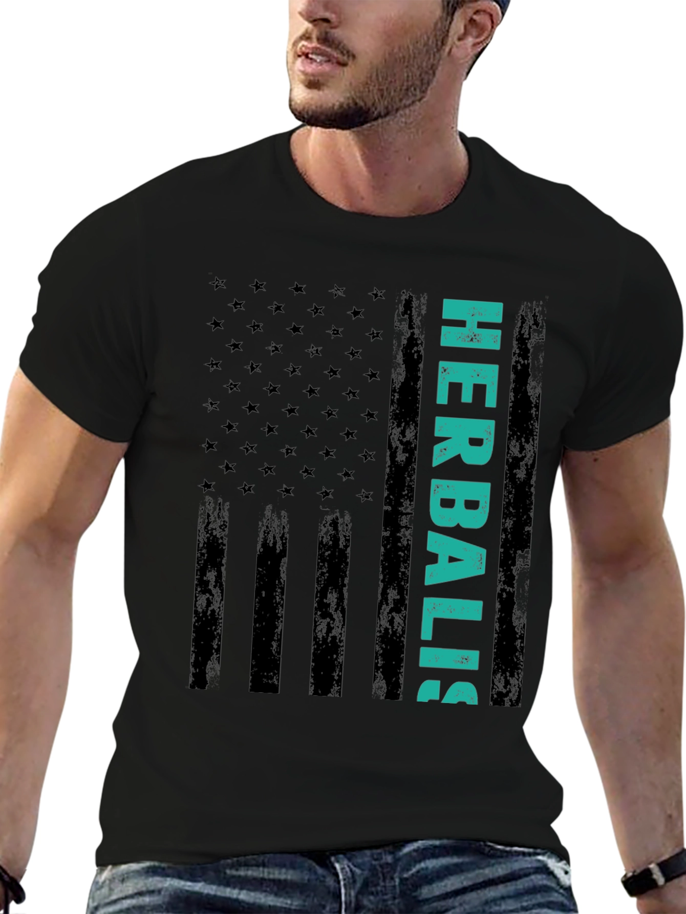 Herbalist American Flag Graphic Tee
