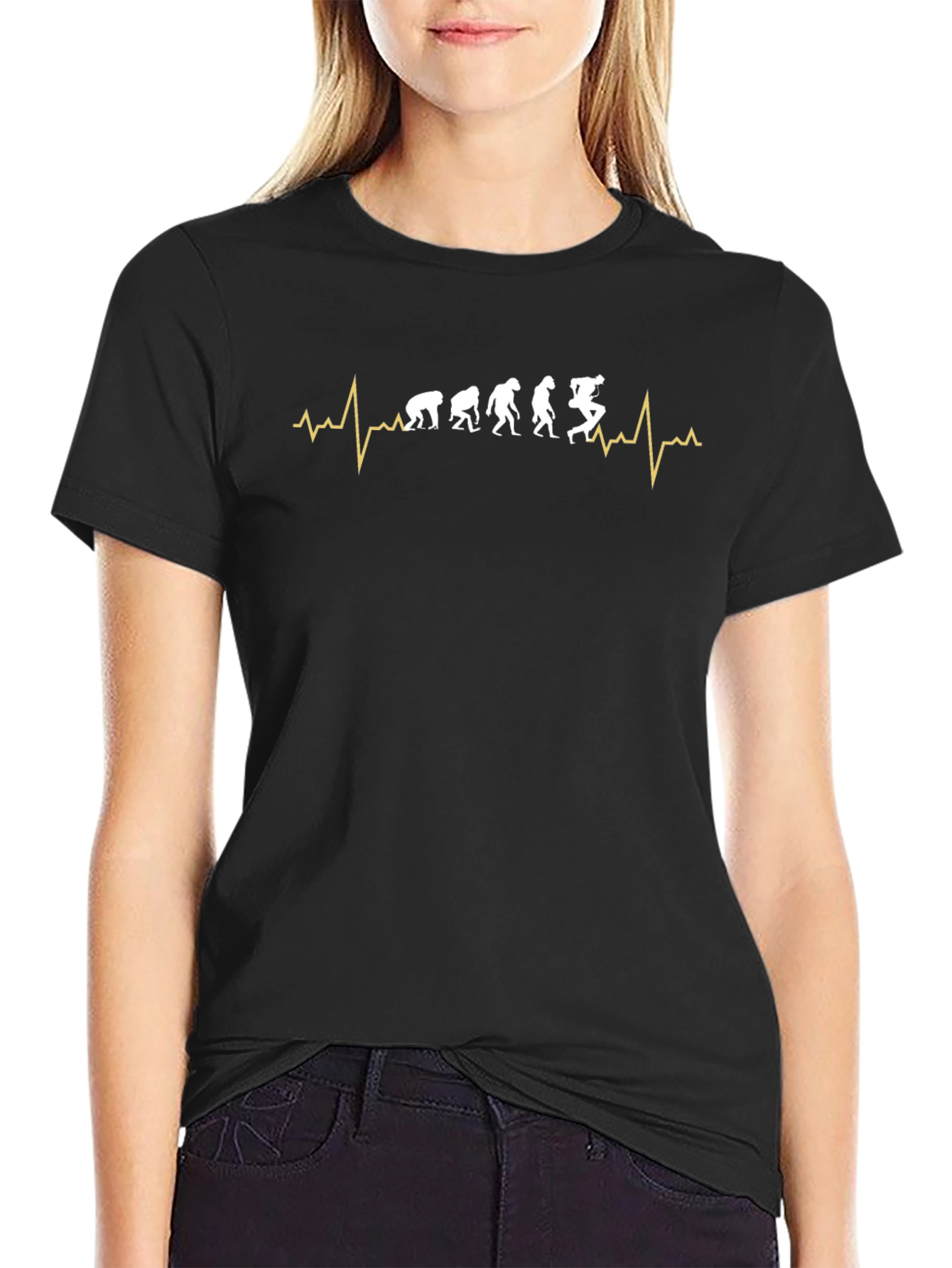 Evolution Parkour T-Shirt - Black Cotton Tee