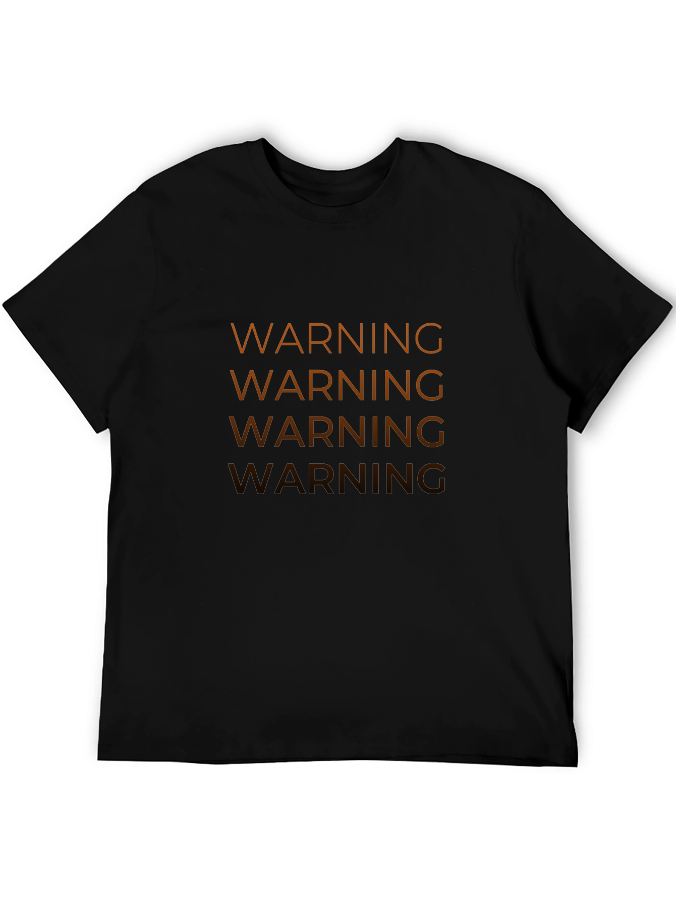 Warning Graphic Tee - Modern Streetwear