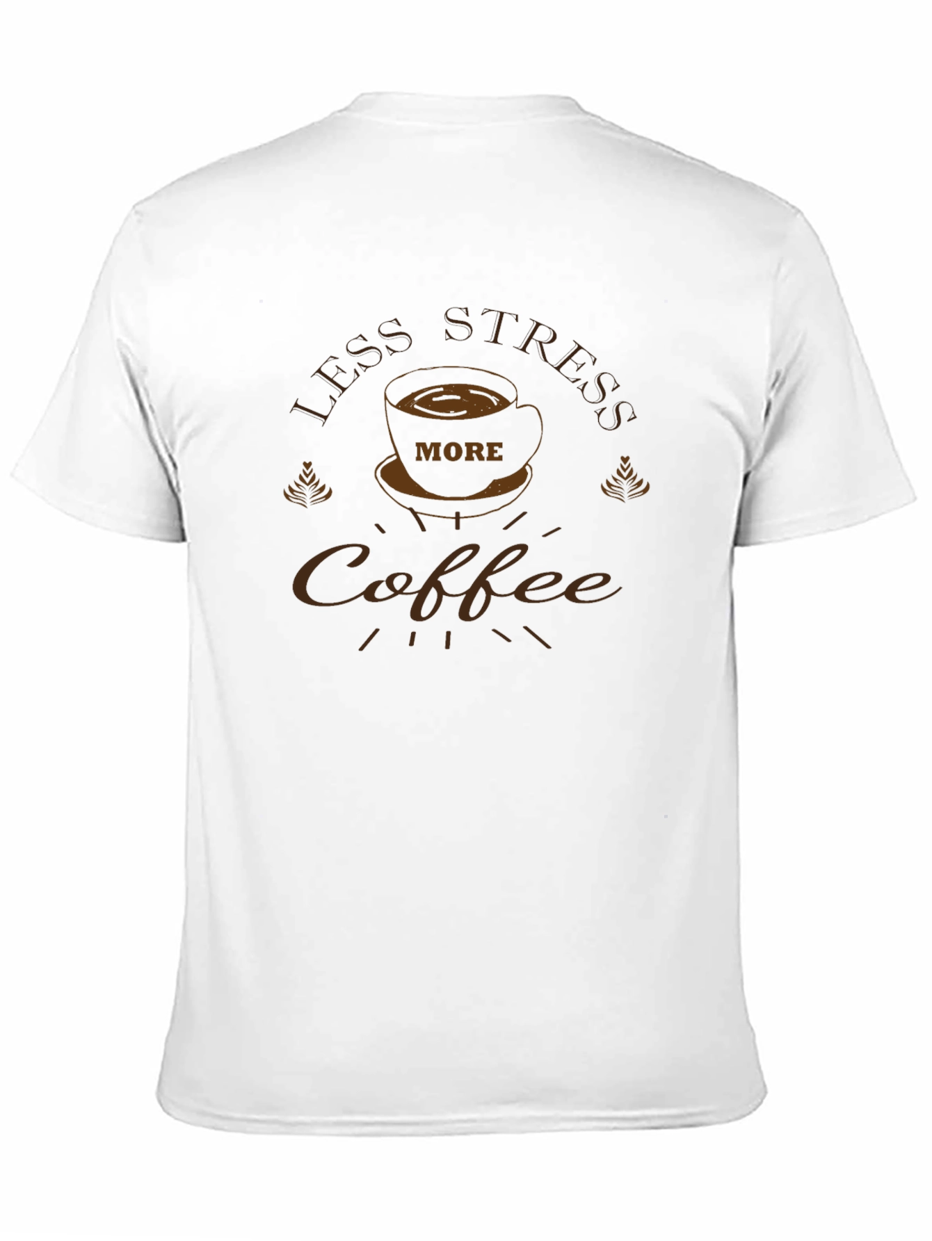 Less Stress More Coffee T-Shirt