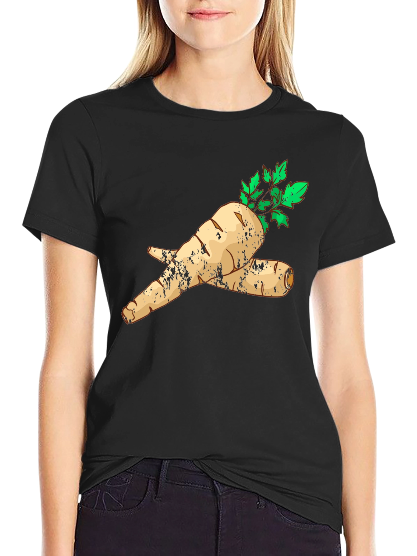 Parsnip Graphic T-Shirt - Unique Vegetable Tee