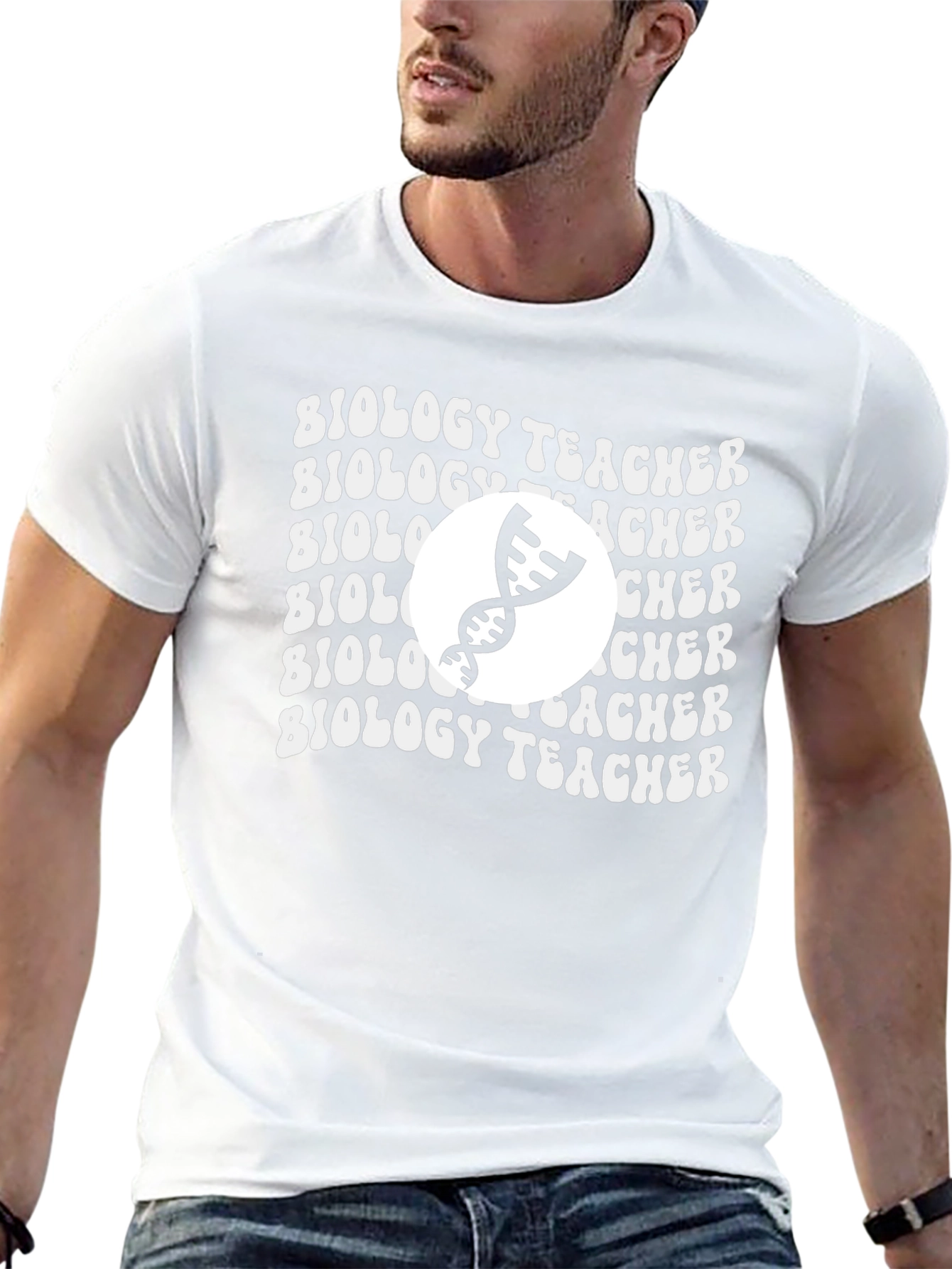 Biology Teacher Graphic T-Shirt