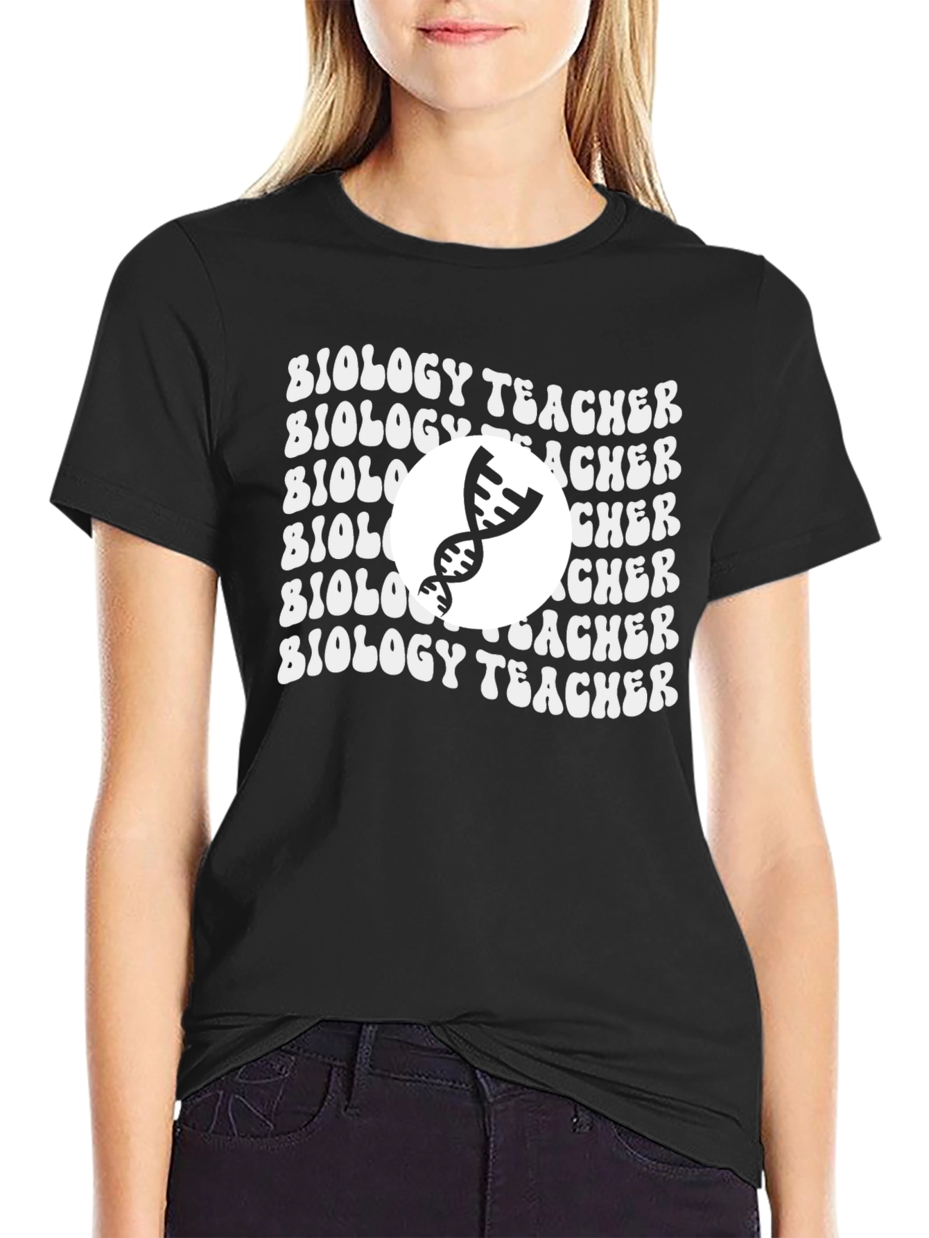 Biology Teacher Graphic T-Shirt
