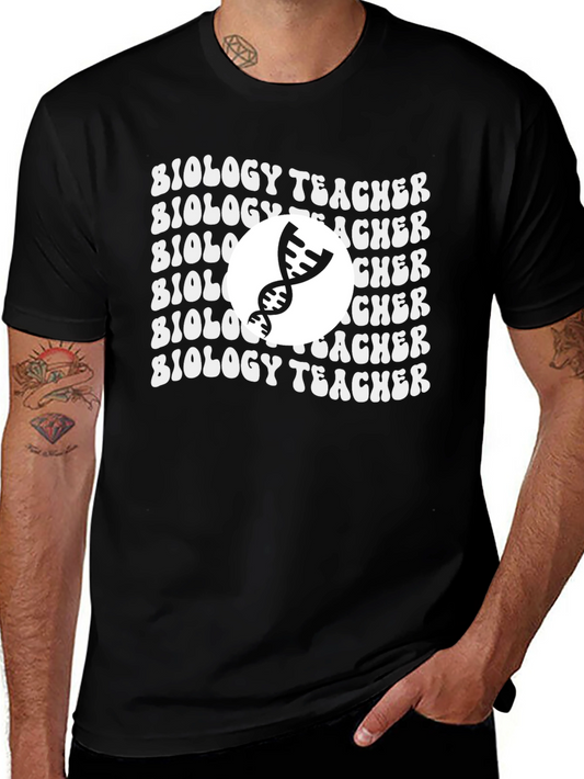 Biology Teacher Graphic T-Shirt