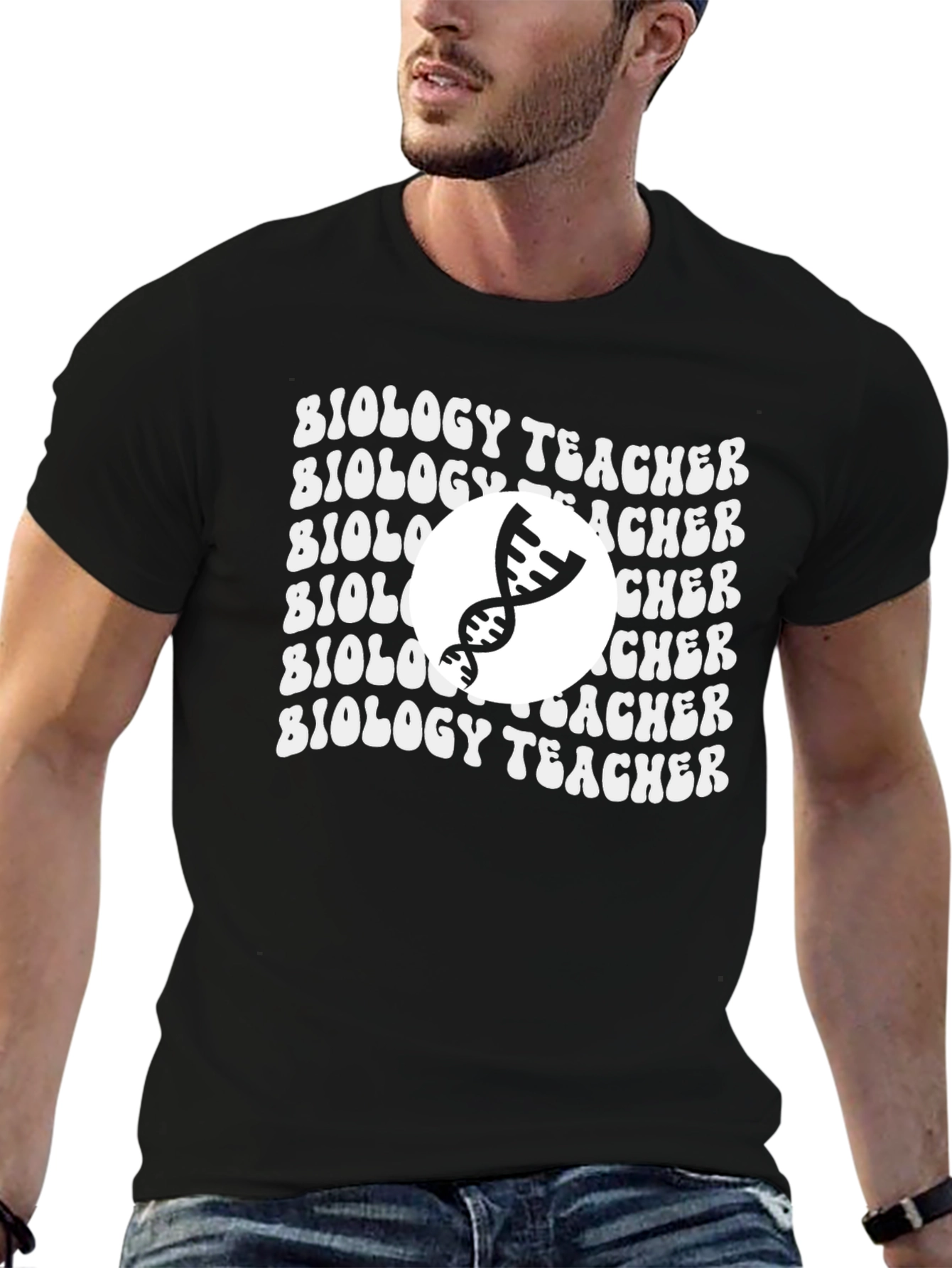 Biology Teacher Graphic T-Shirt