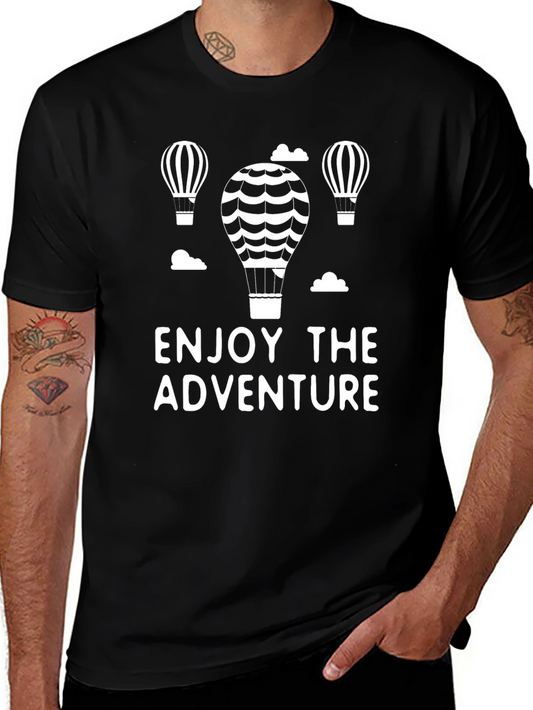 Adventure Time Hot Air Balloon Graphic Tee