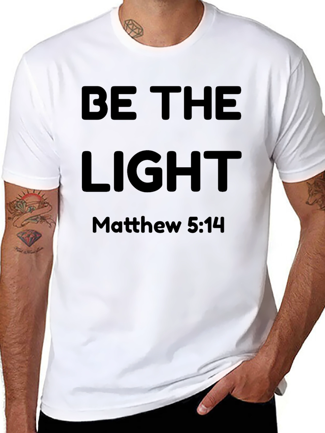 Be The Light Matthew 5:14 T-Shirt