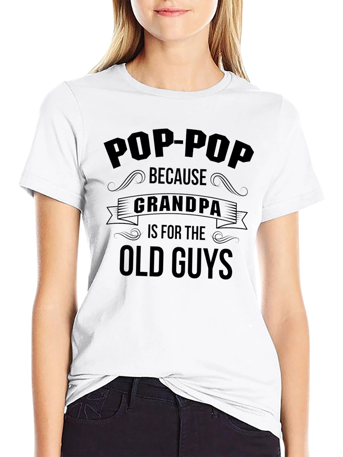 Pop-Pop Because Grandpa T-Shirt