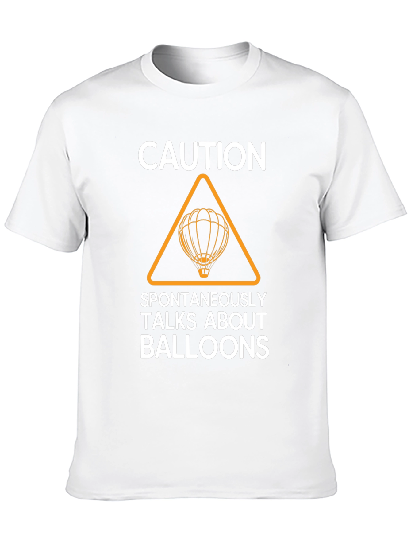 Caution Spontaneously Talks About Balloons T-Shirt