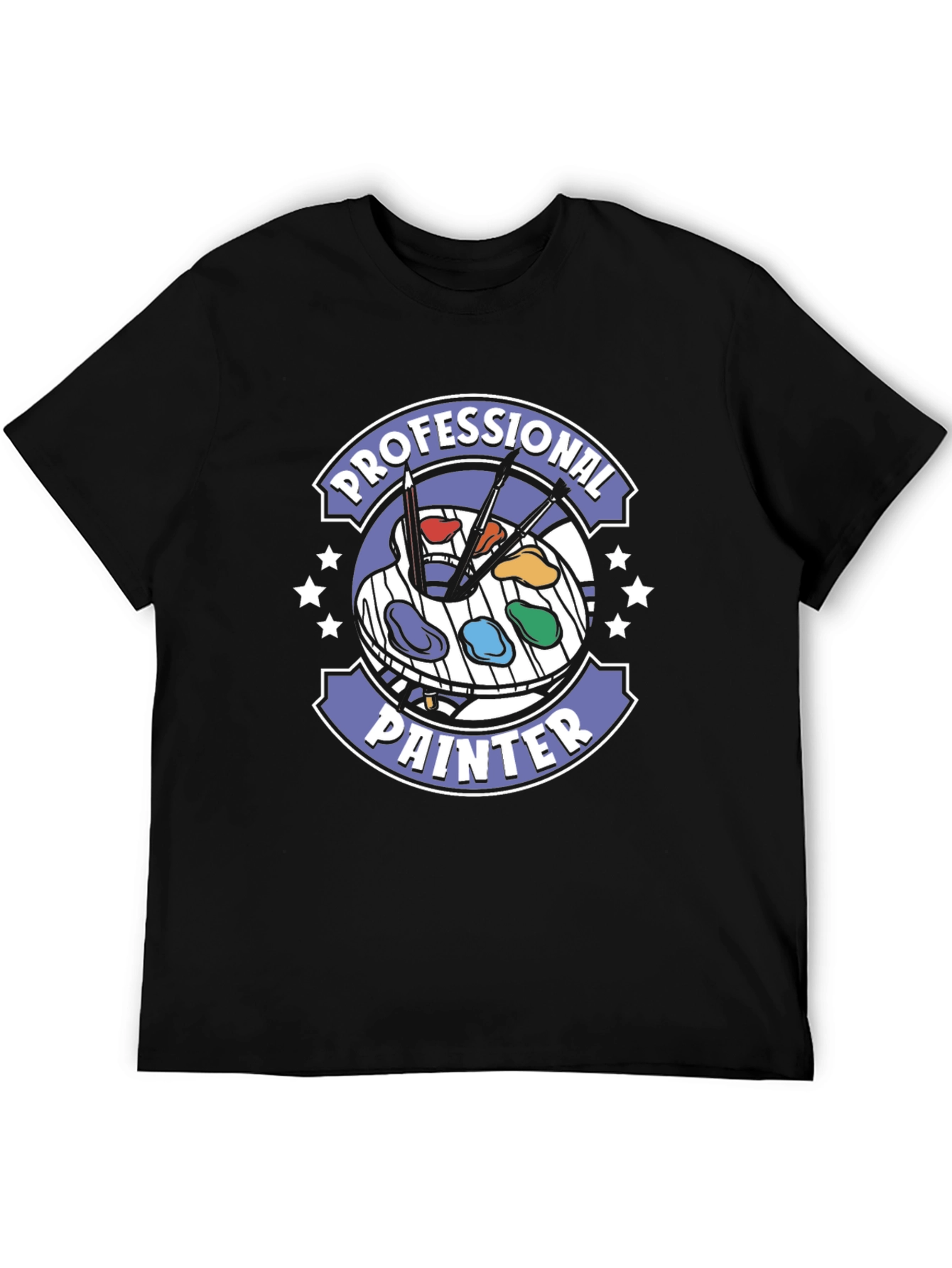 Professional Painter T-Shirt Artist Palette Design