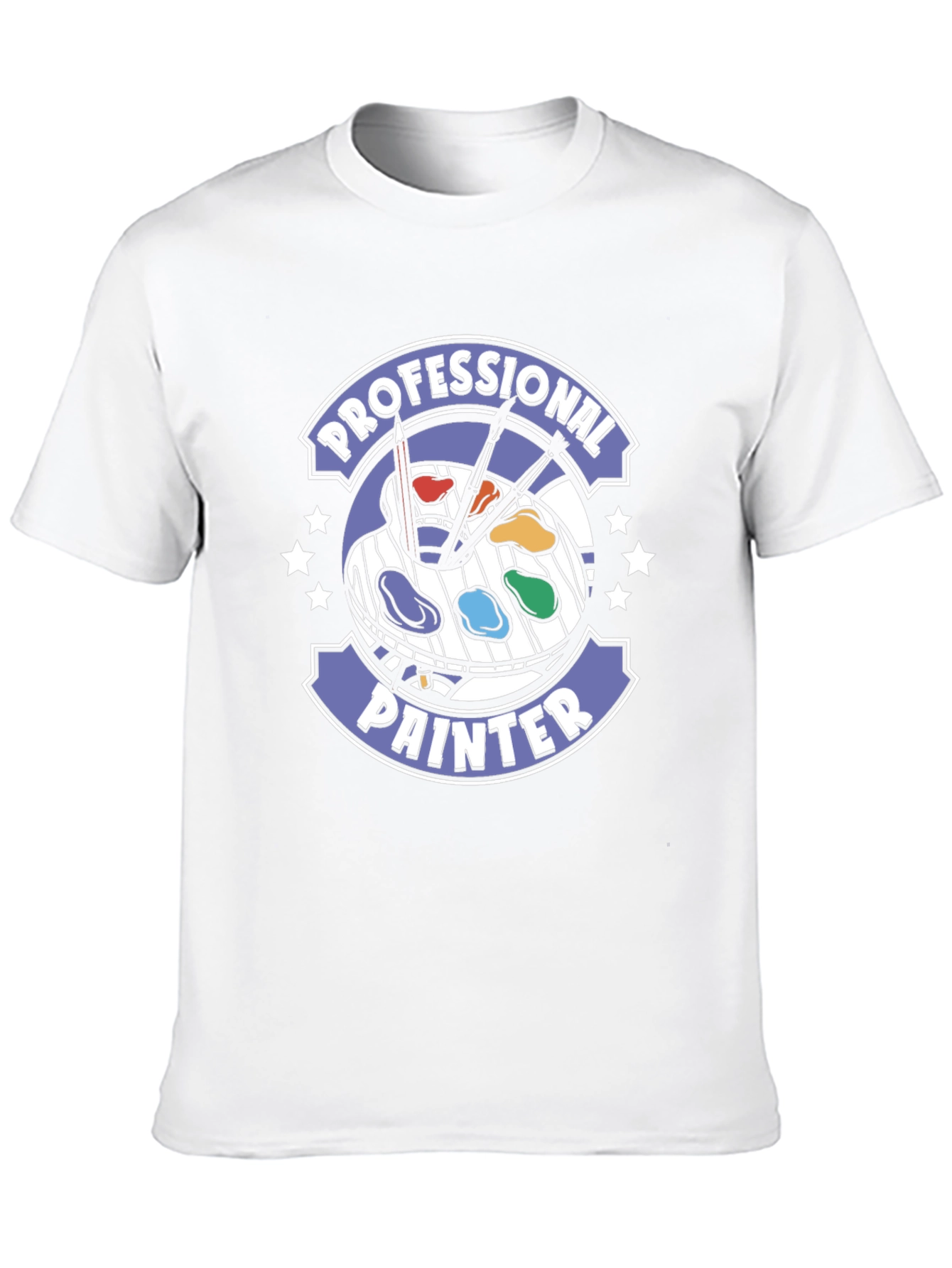 Professional Painter T-Shirt Artist Palette Design
