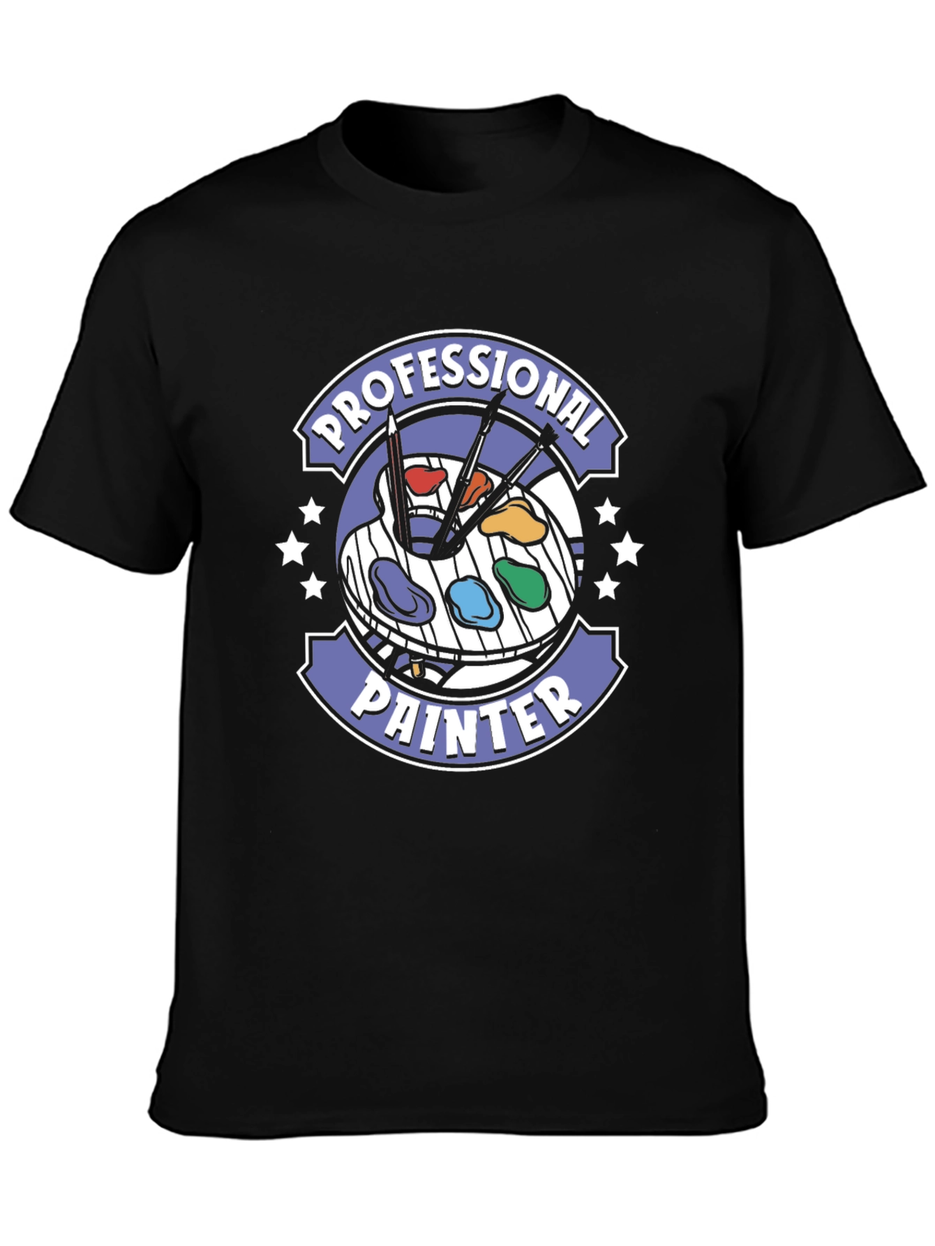 Professional Painter T-Shirt Artist Palette Design