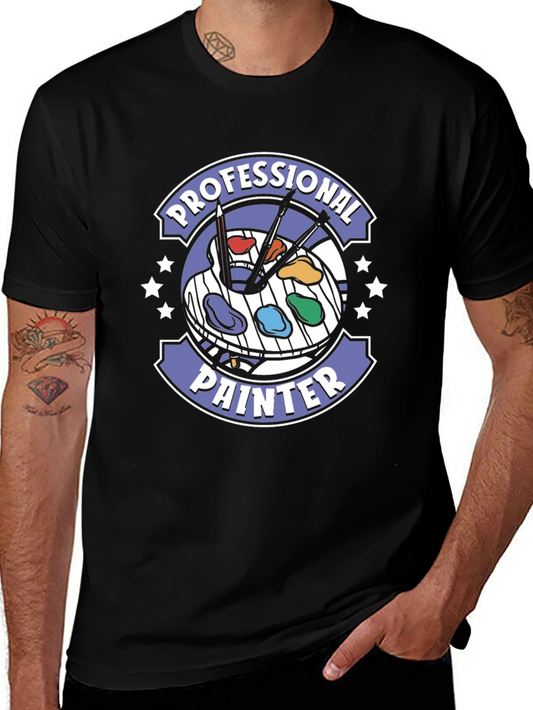 Professional Painter T-Shirt Artist Palette Design