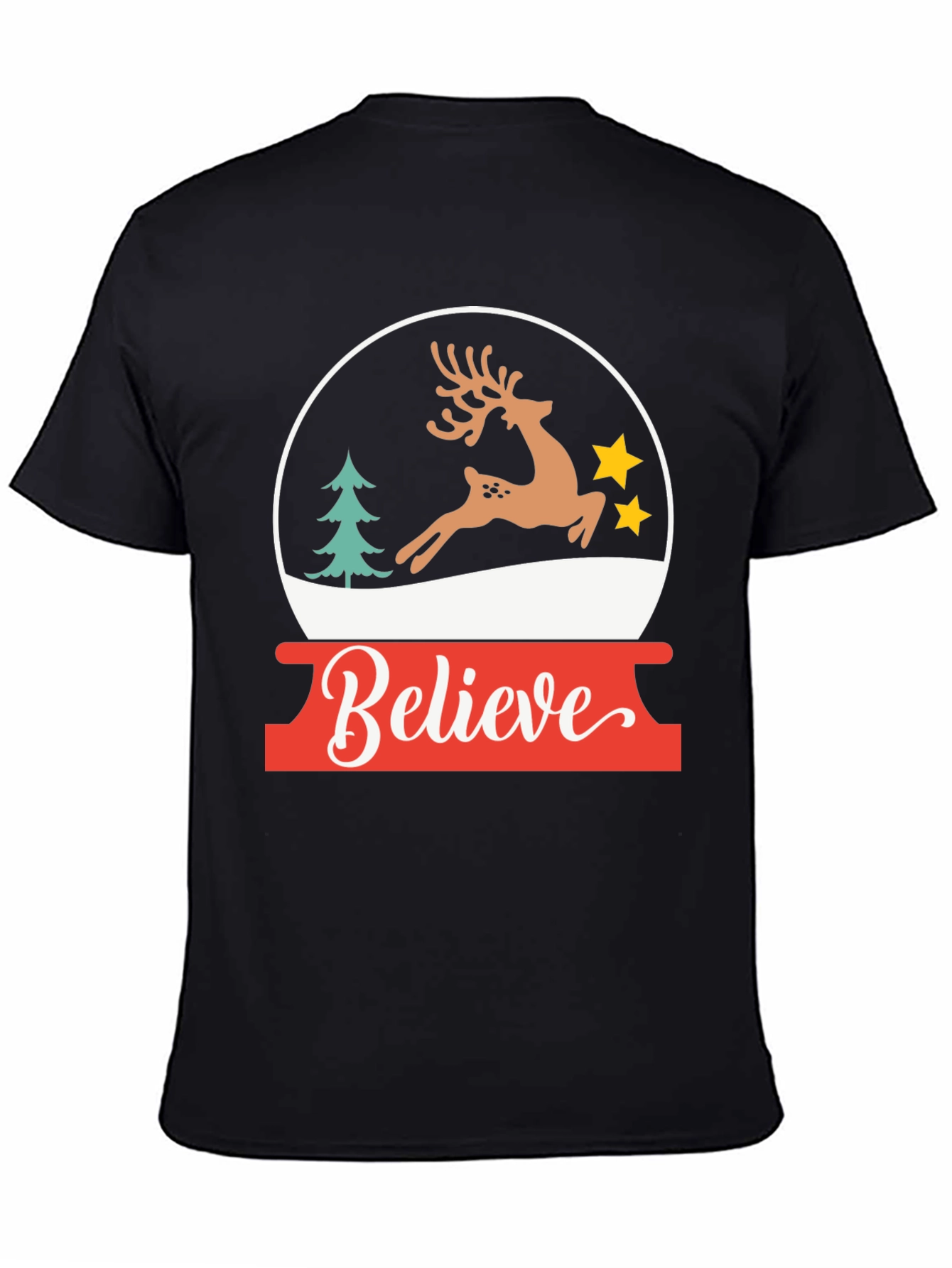 Believe Christmas Graphic Tee