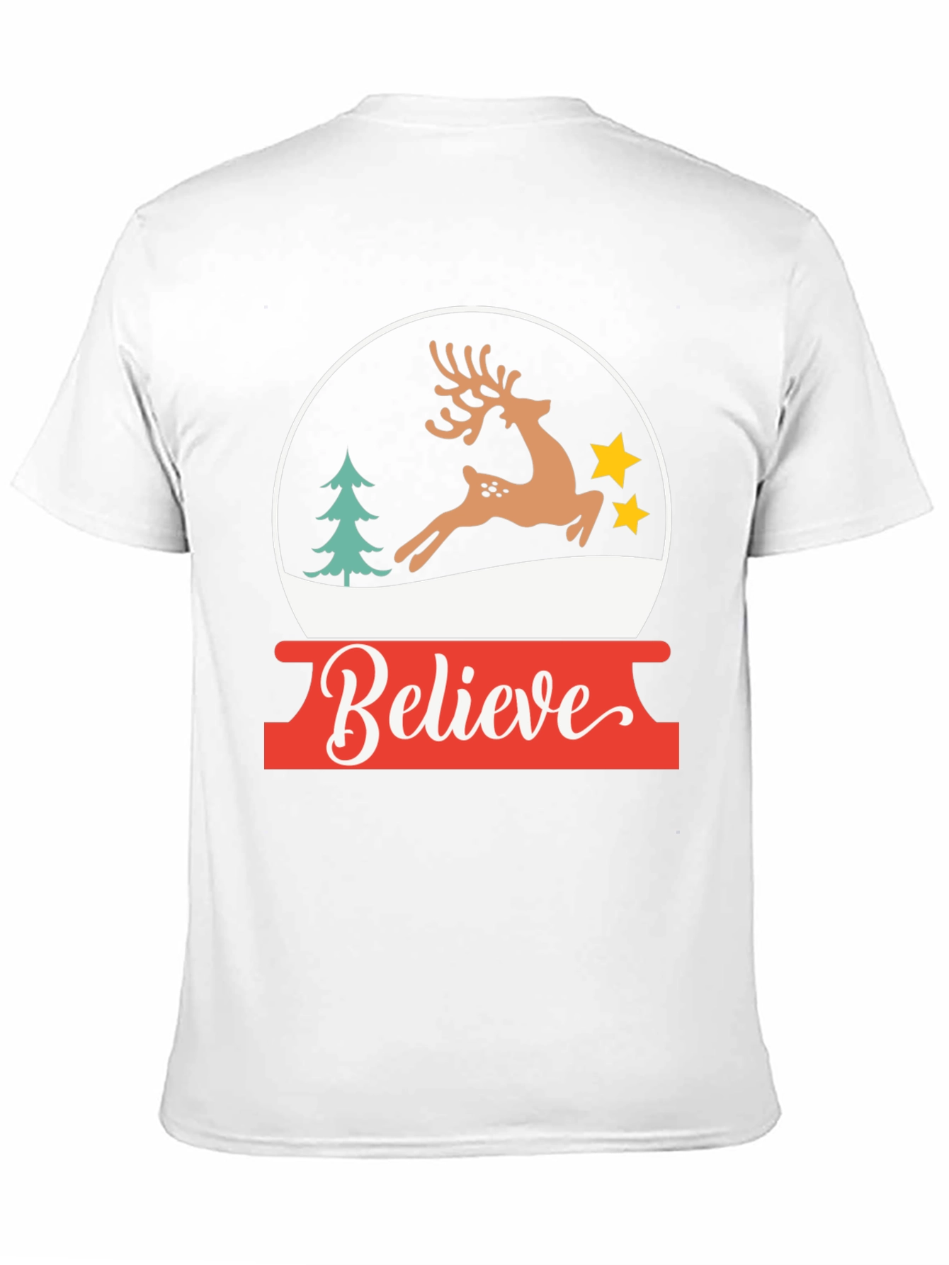 Believe Christmas Graphic Tee