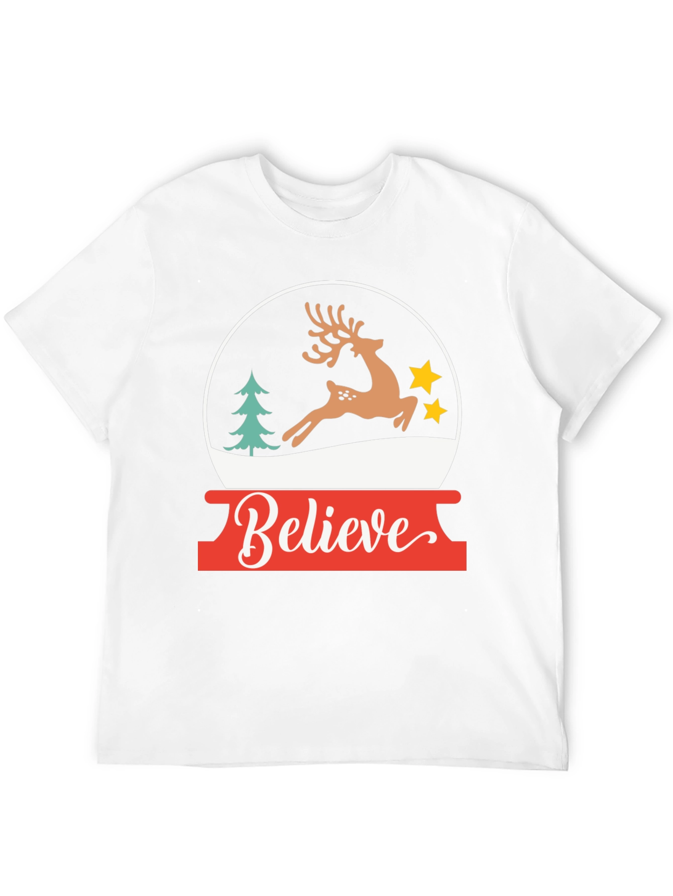 Believe Christmas Graphic Tee