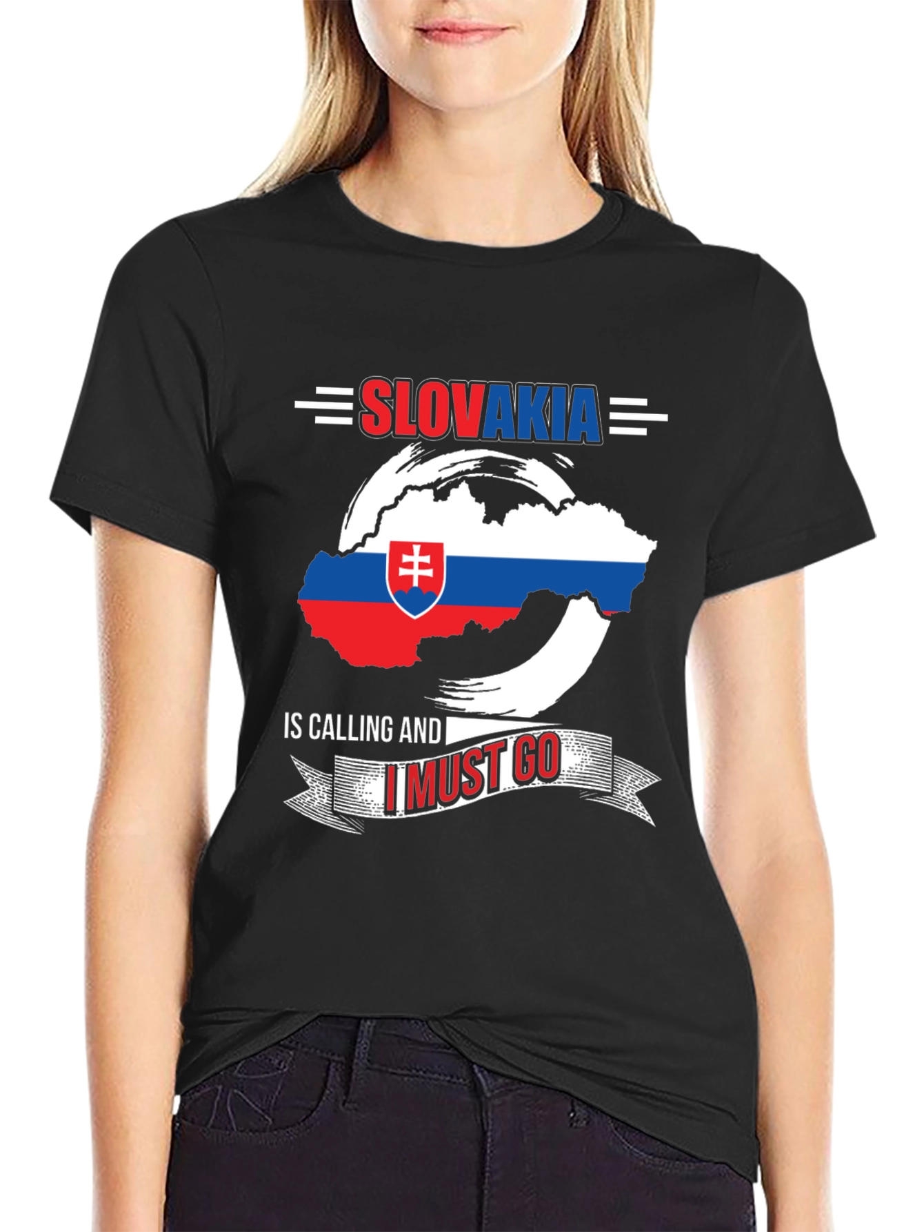 Slovakia Calling Mens Graphic T-Shirt